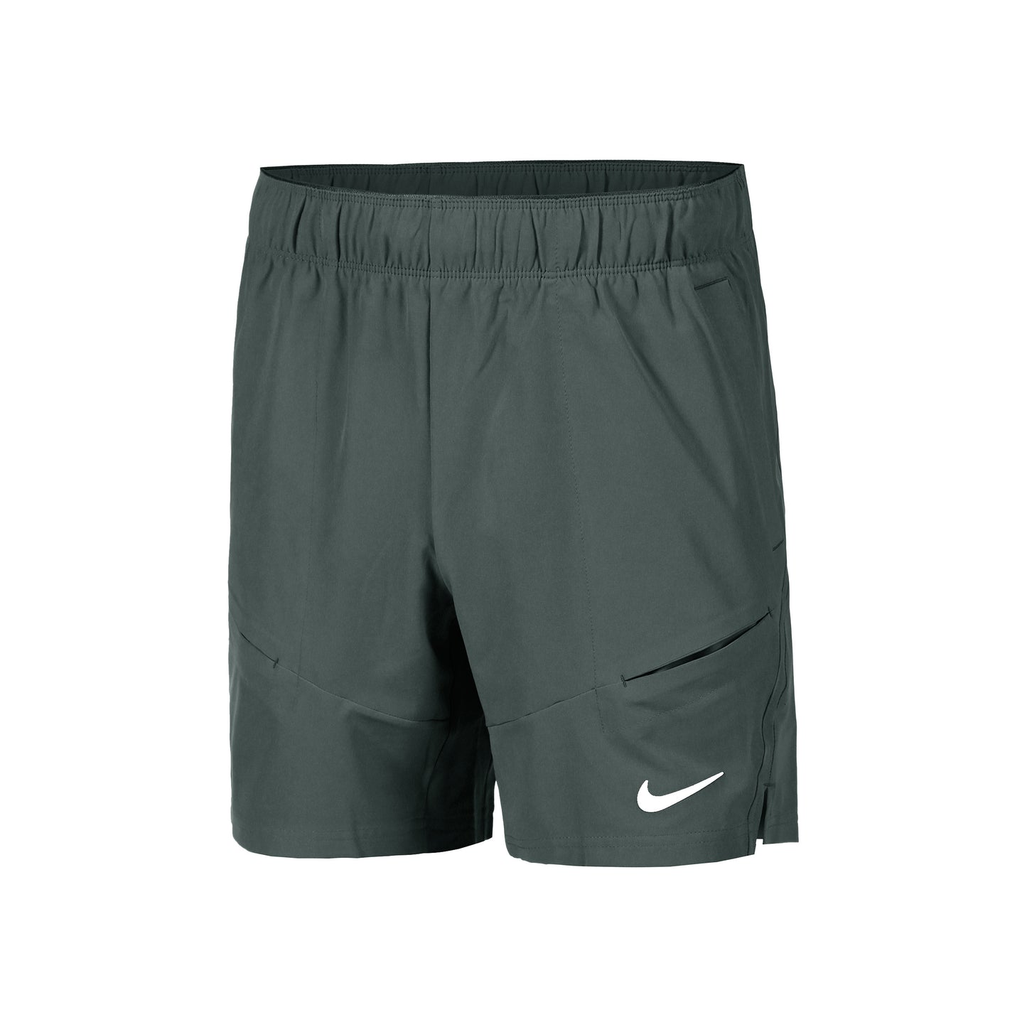 Nike Court Dri-Fit Advantage  7in Shorts Hombres - verde oscuro,