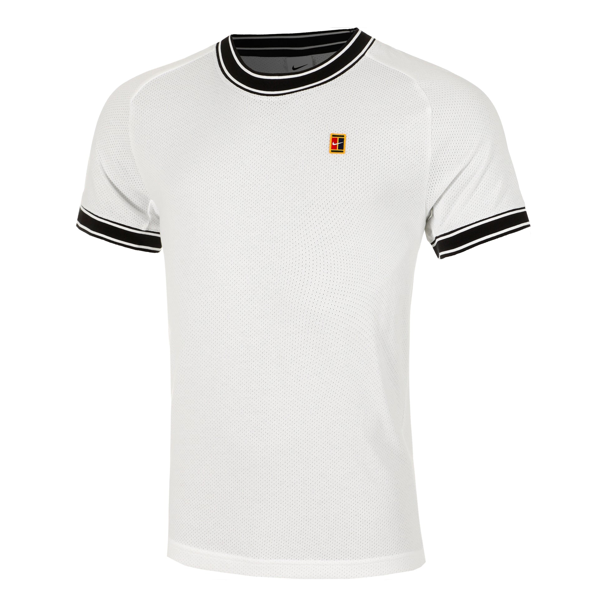 Nike Heritage Camiseta De Manga Corta Hombres-Blanco,Azul Oscuro