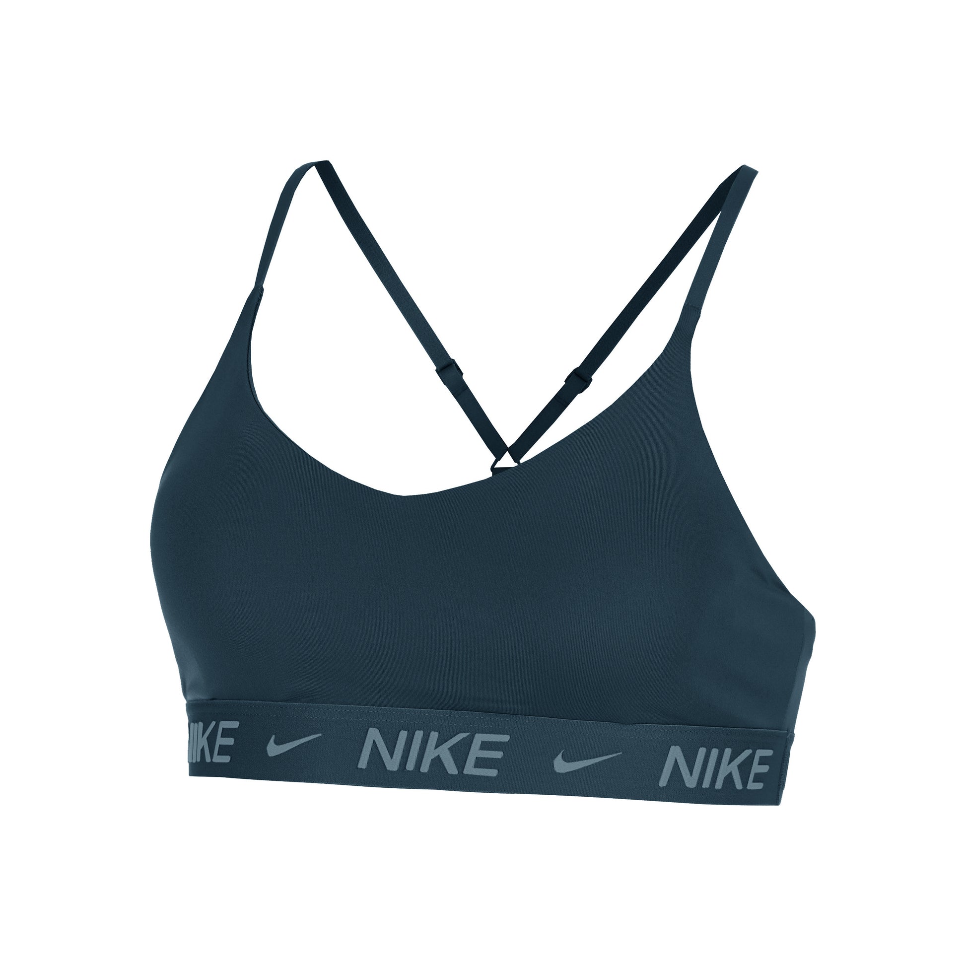Nike Dri-Fit INDY LGT Support Sujetador deportivo Mujeres-azul oscuro