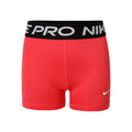 Dri-Fit Big Kids 3in Shorts Chicas-rojo,negro