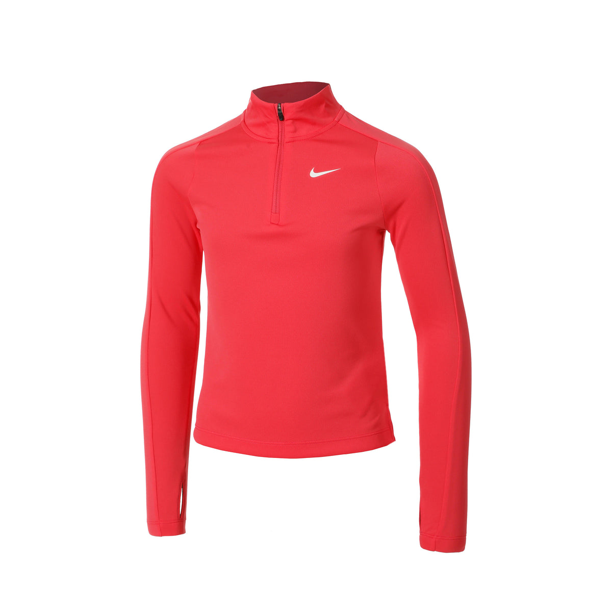 Nike Dri-Fit Half-Zip Camiseta de manga larga Chicas - rosa neón,