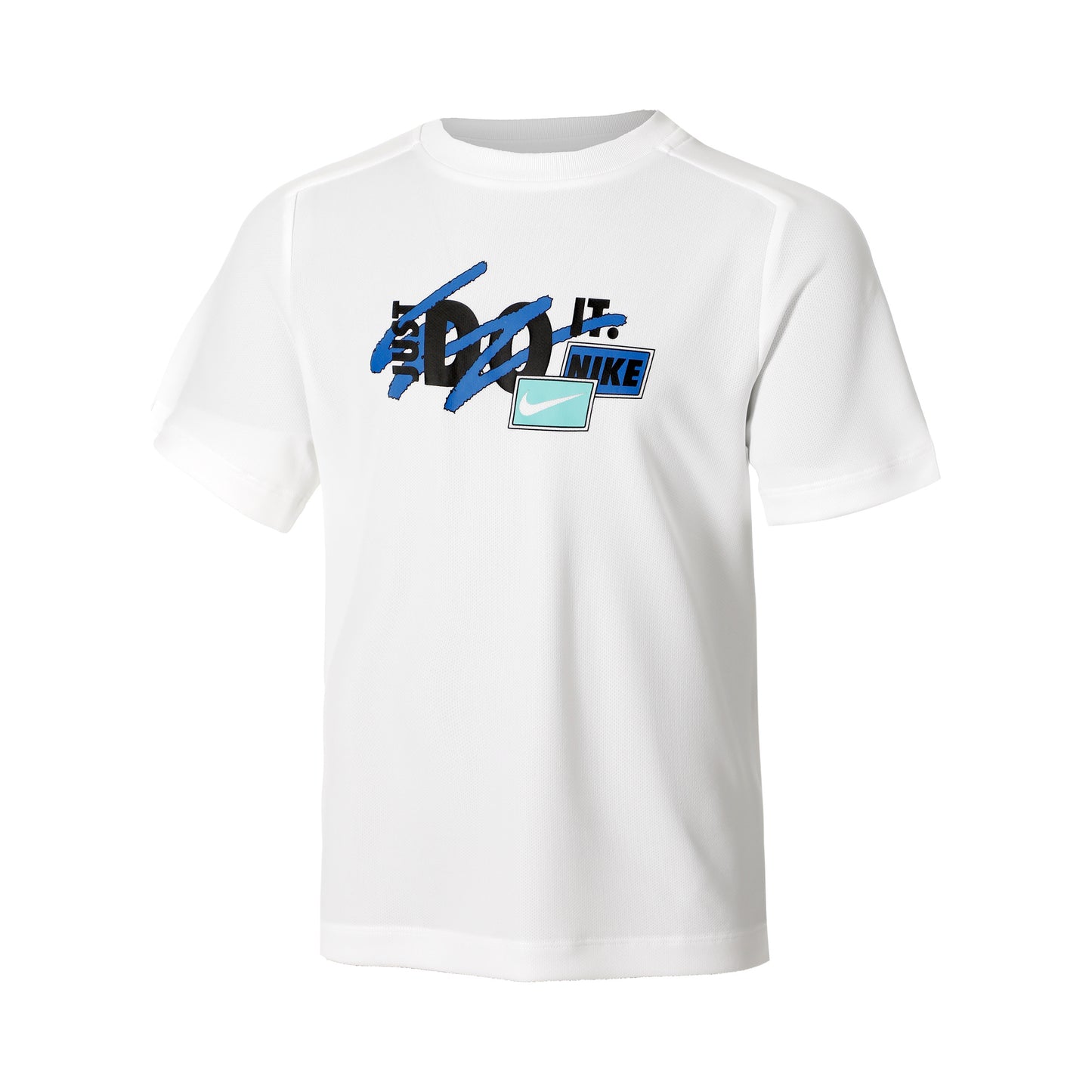 Nike Dri-Fit Multi GX Camiseta de manga corta Chicos - blanco,