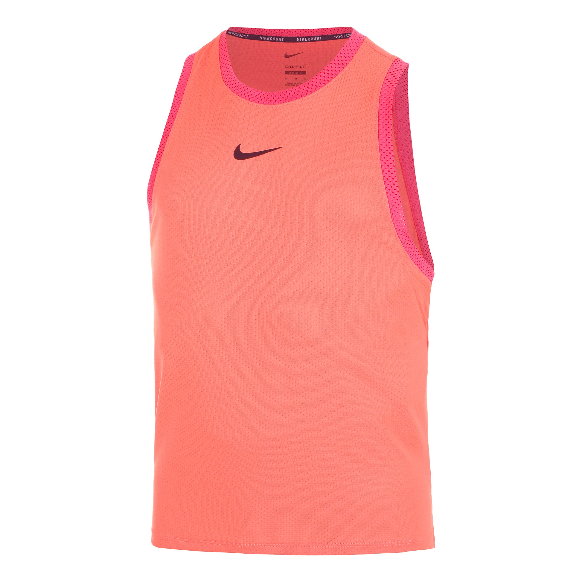 Nike Dri-Fit Slam Alcaraz NY Camiseta de tirantes Hombres - naranja, rosa
