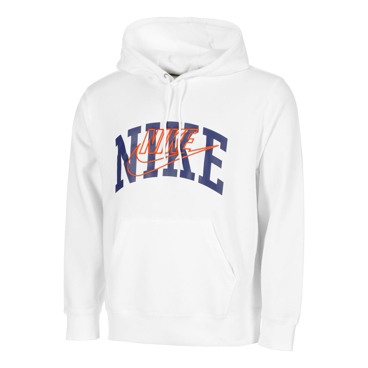 Nike Club Sudadera con capucha Hombres - blanco,