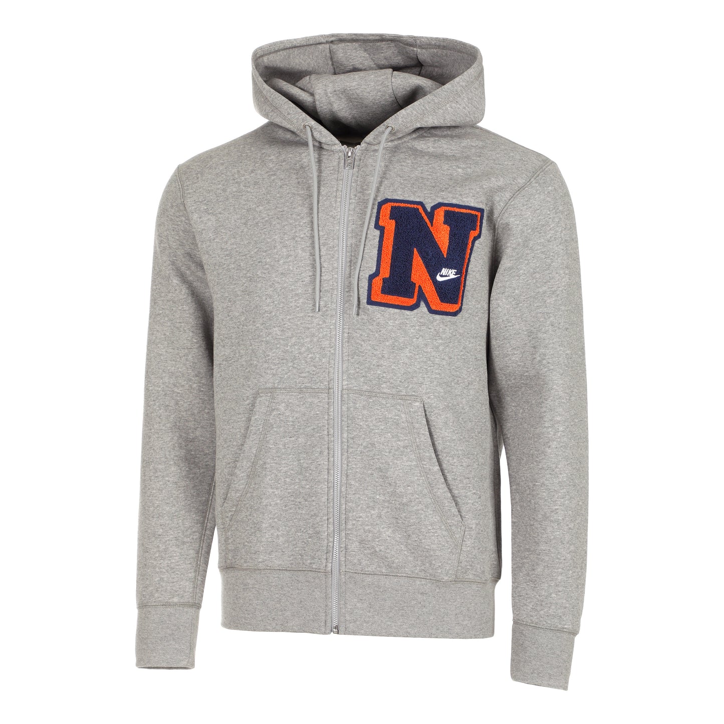 Nike Club Full Zip Sudadera con cremallera Hombres - gris,