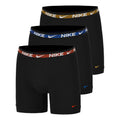 Ultra Stretch Micro Boxer Brief Calzoncillos tipo bóxer Pack de 3 Hombres - negro, multicolor