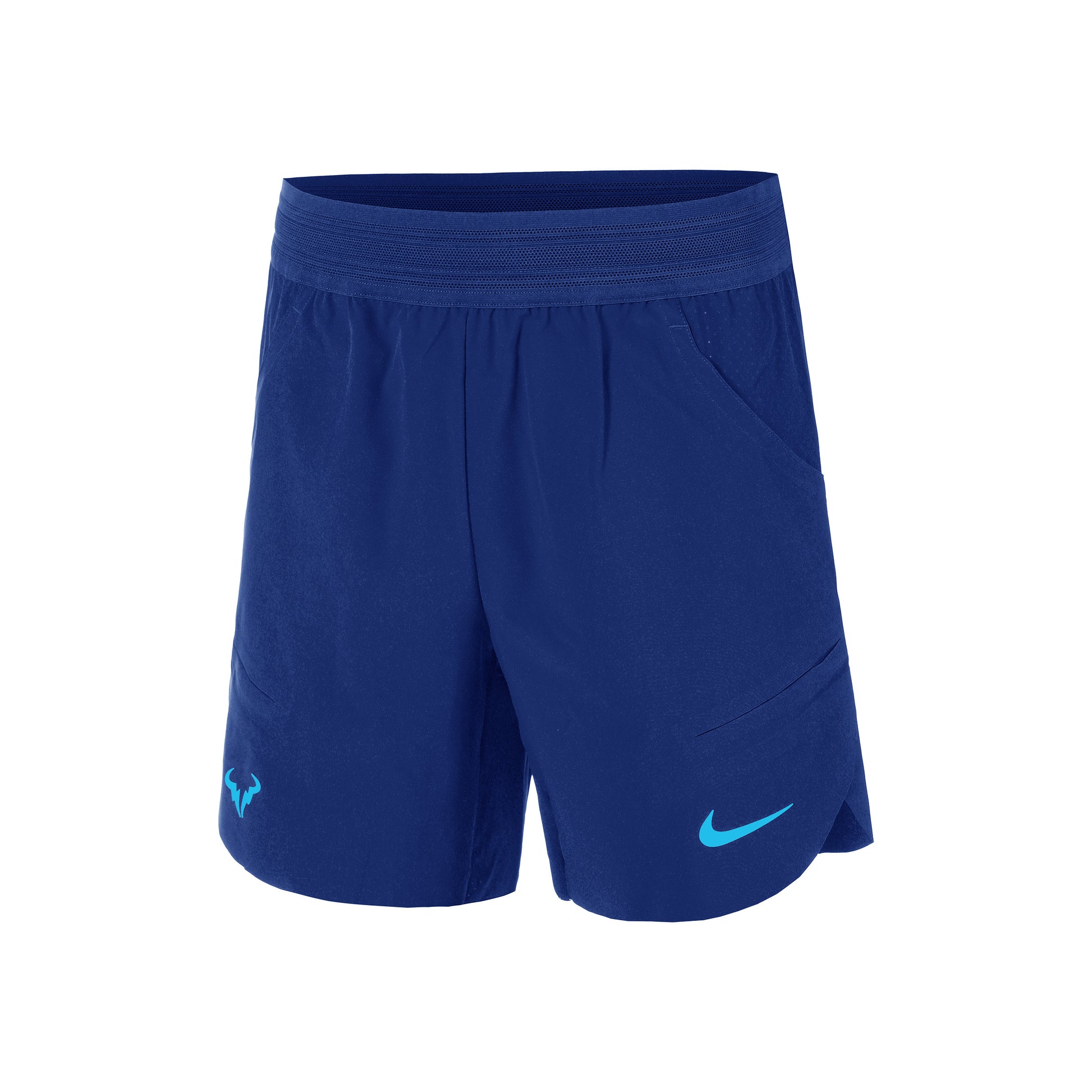 Nike Dri-Fit RAFA MNK 7in Shorts Hombres - azul oscuro,