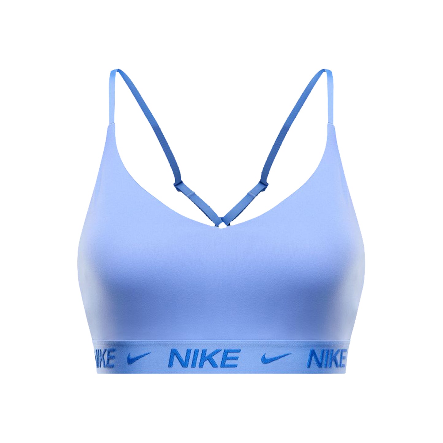 Nike Dri-Fit INDY LGT Support Sujetador deportivo Mujeres-azul claro