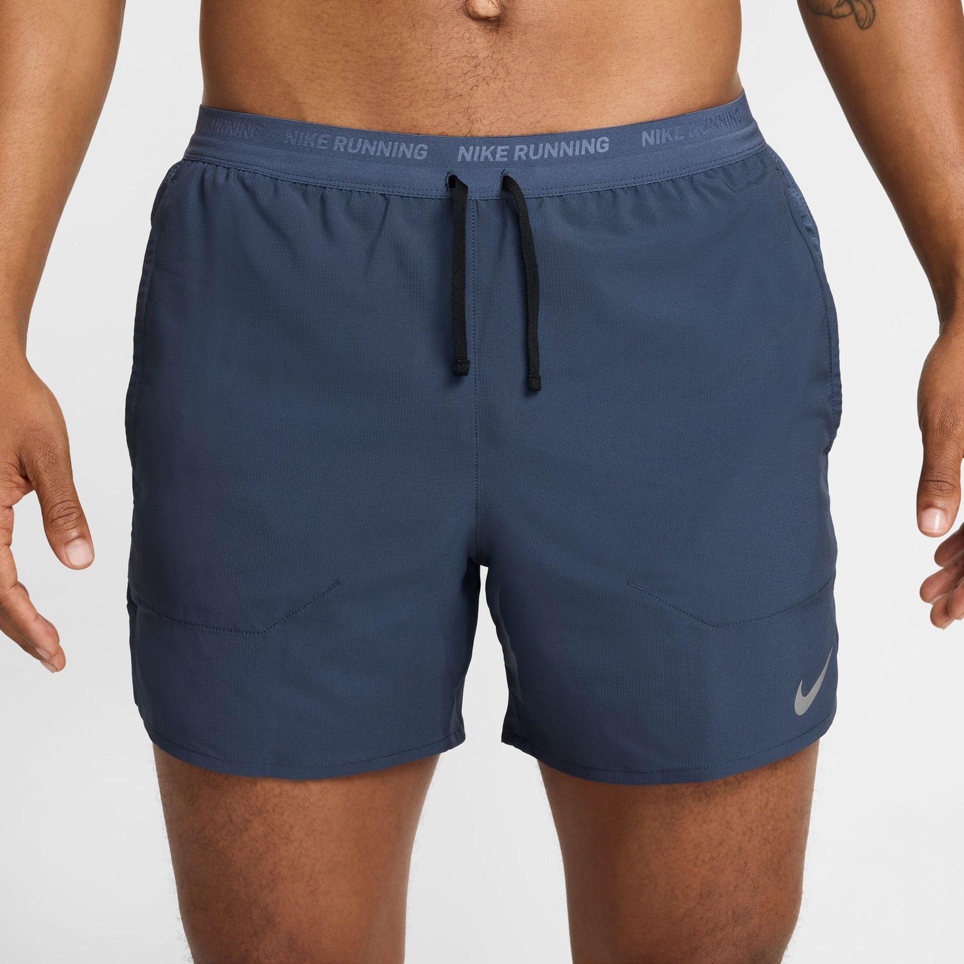 Nike Stride 5in Pantalones Cortos Hombres-Azul Oscuro