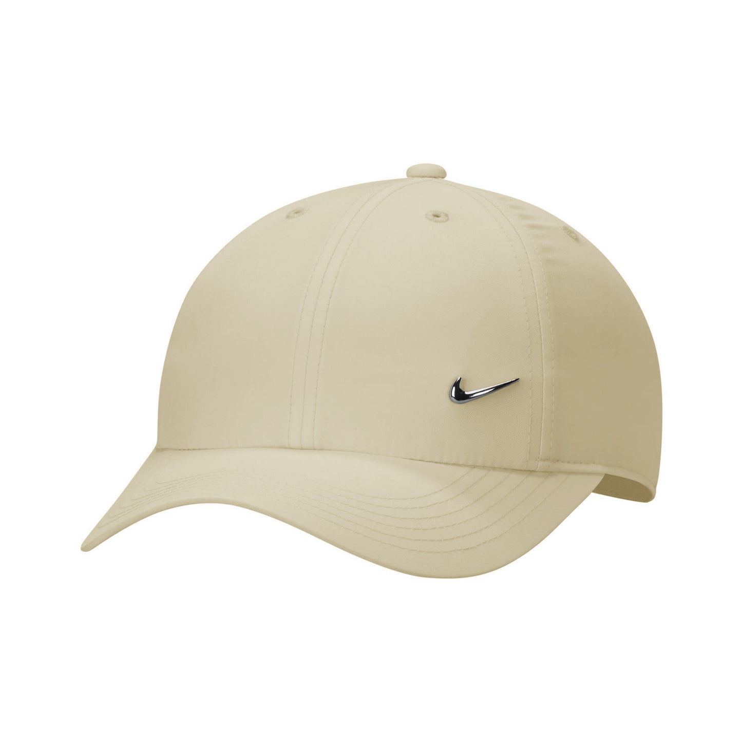 Nike Dri-FIT Club Metal Swoosh Gorra Niños-Crema