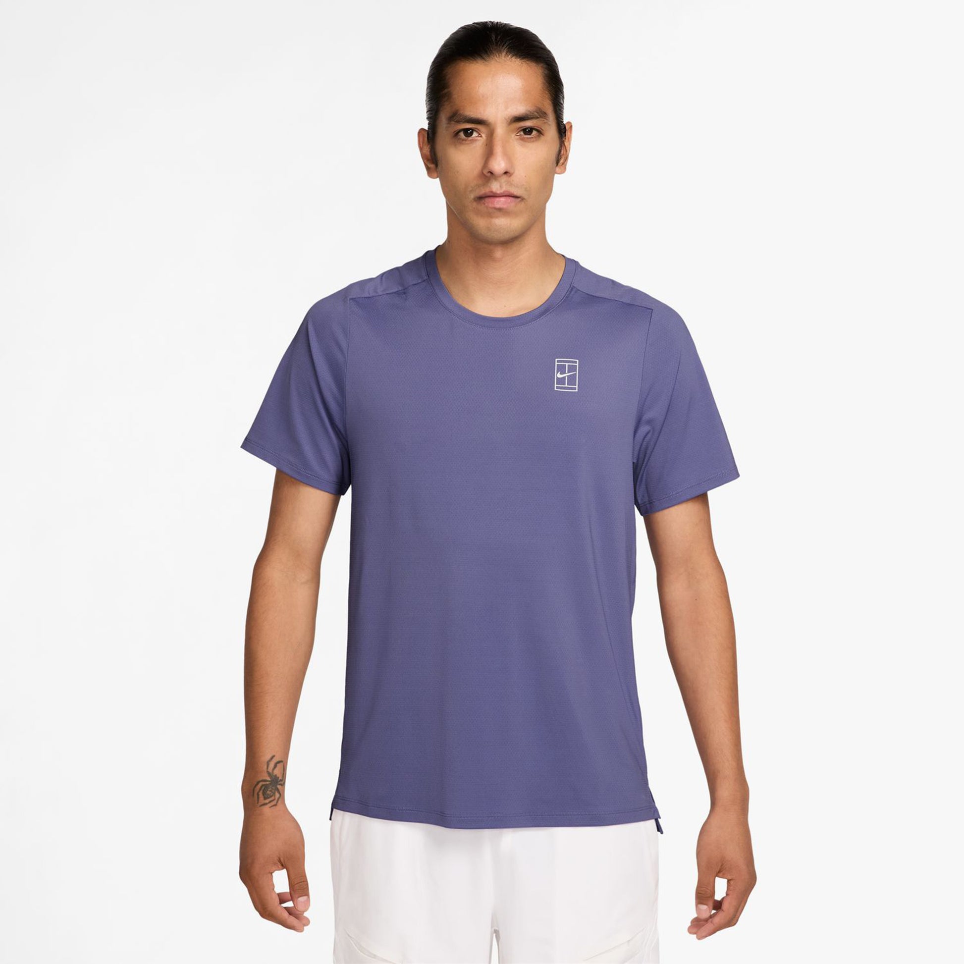 Nike Court Dri-FIT Advantage Camiseta De Tirantes Hombres-Morado
