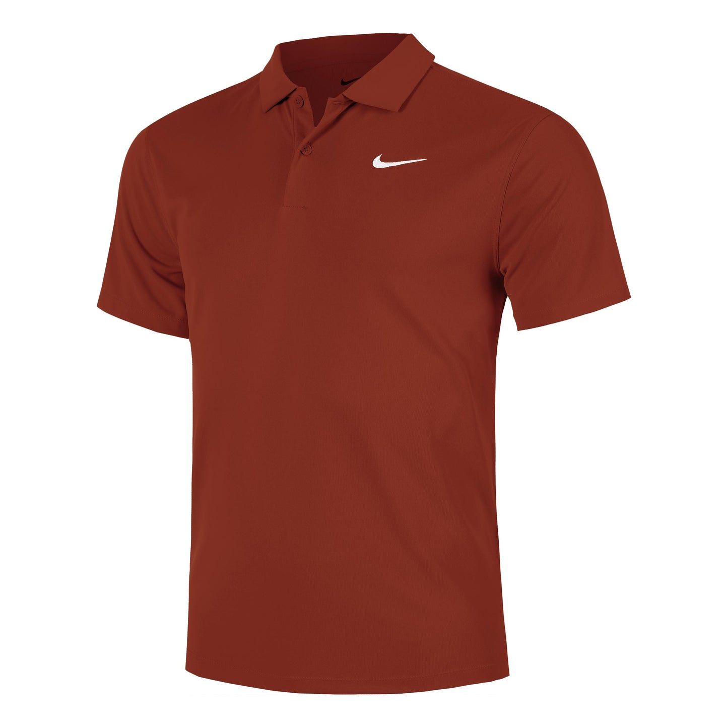 Nike Dri-Fit Victory Court Solid Polo Hombres - óxido