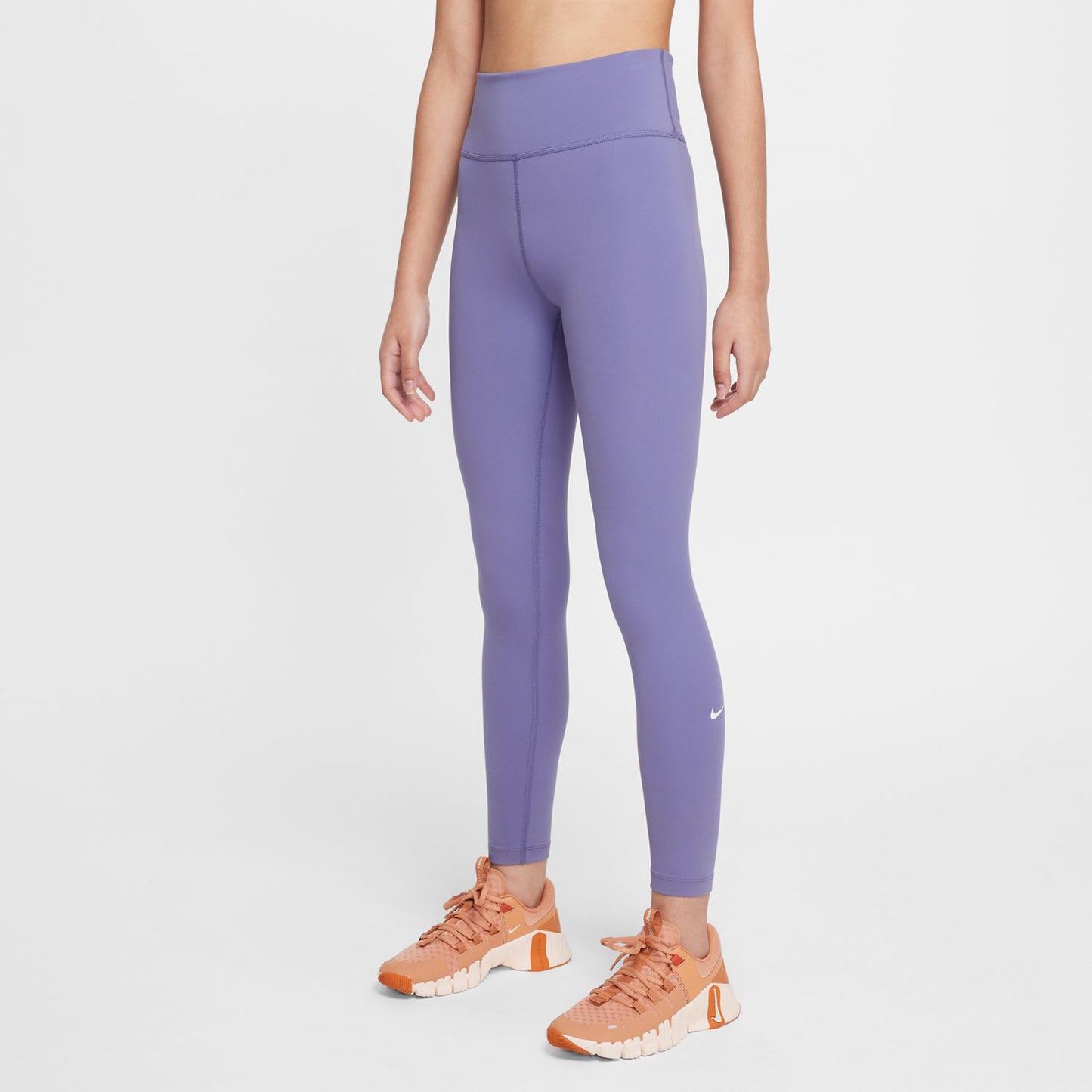 Nike Dri-FIT One All Over Print Malla Chicas-Morado