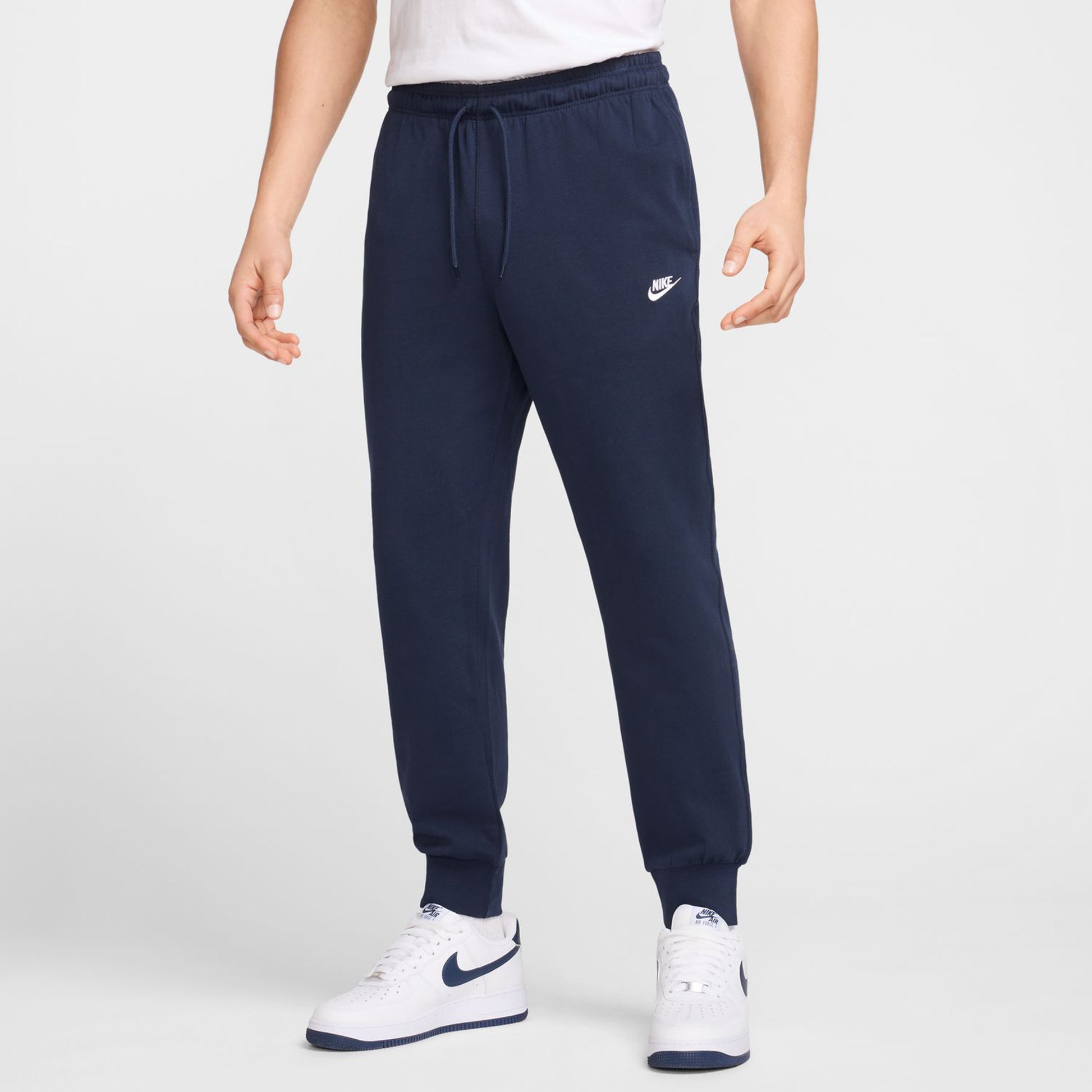 Nike Club Knit Pantalón De Entrenamiento Hombres-Azul Oscuro