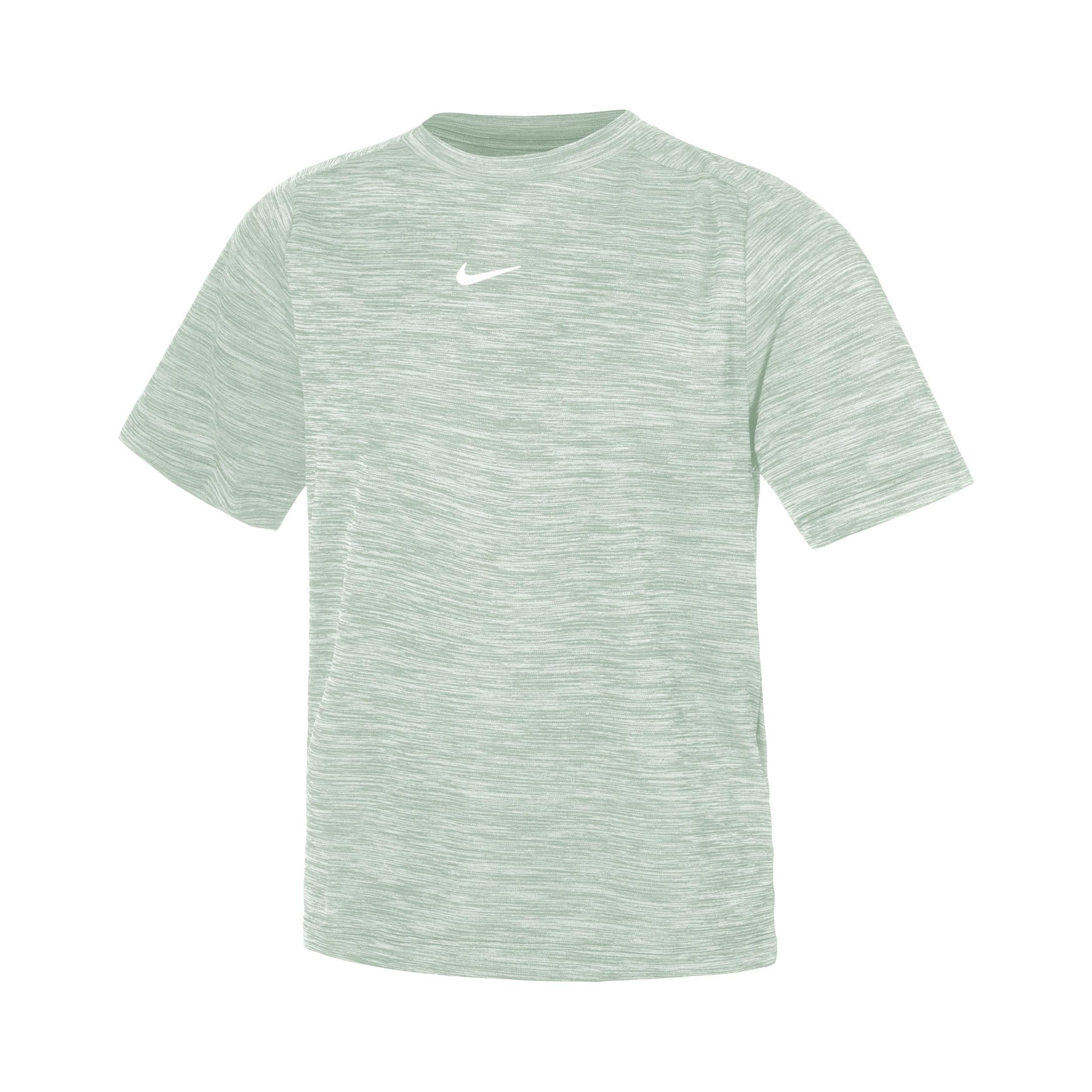Nike Dri-FIT Multi Heather Camiseta De Manga Corta Niños-Salvia