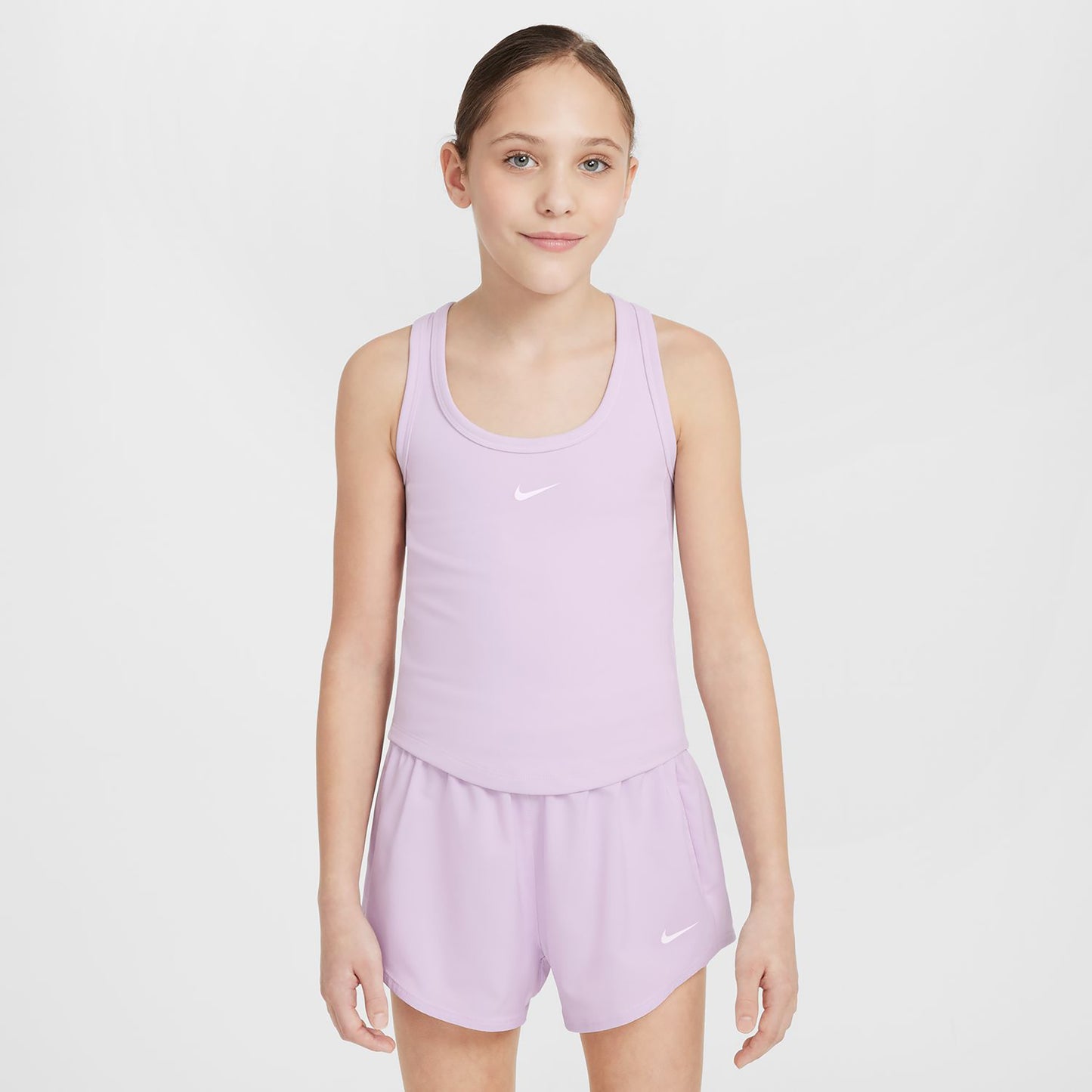 Nike Dri-FIT One Camiseta De Tirantes Chicas-Morado