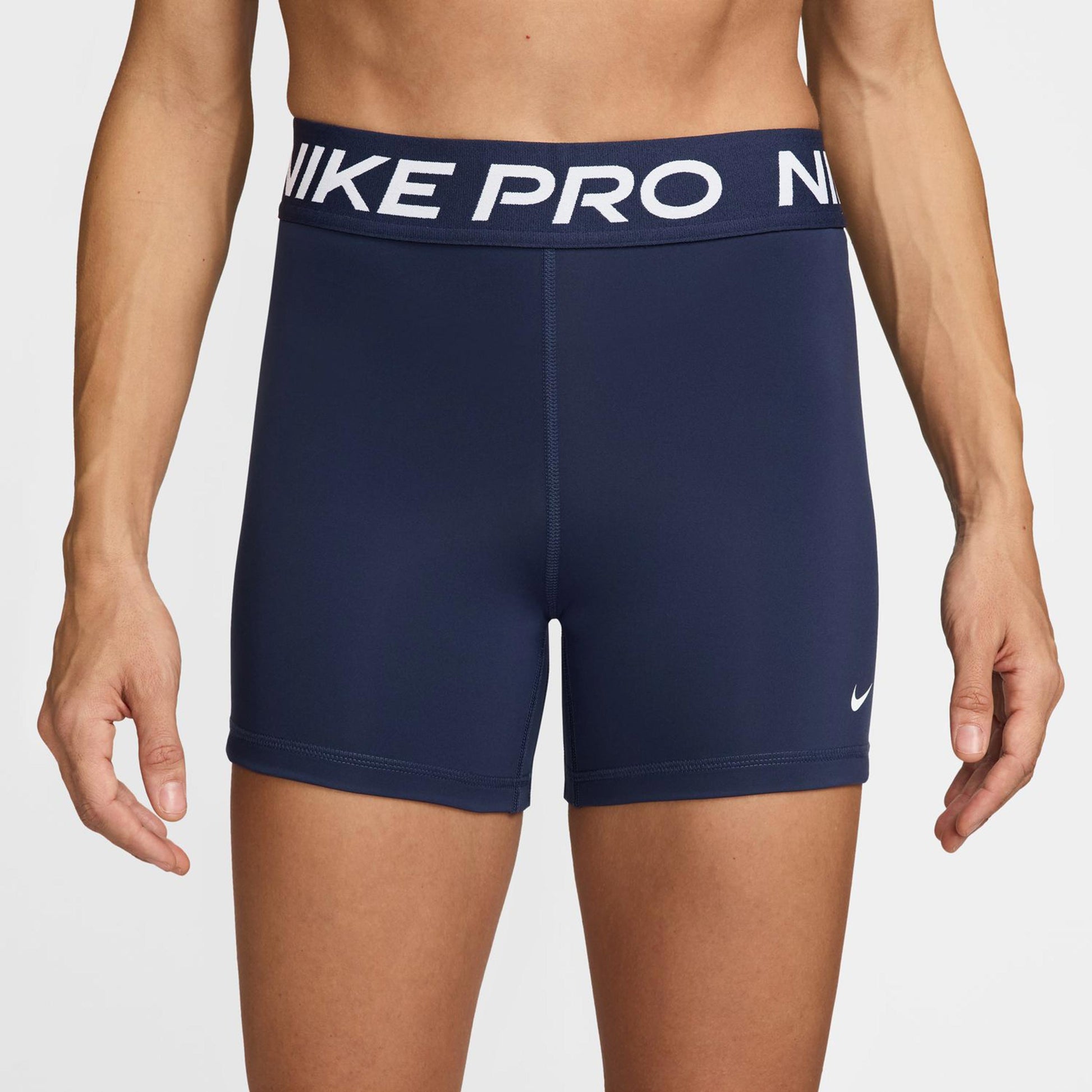 Nike Pro 365 5in Shorts Mujeres-Azul Oscuro