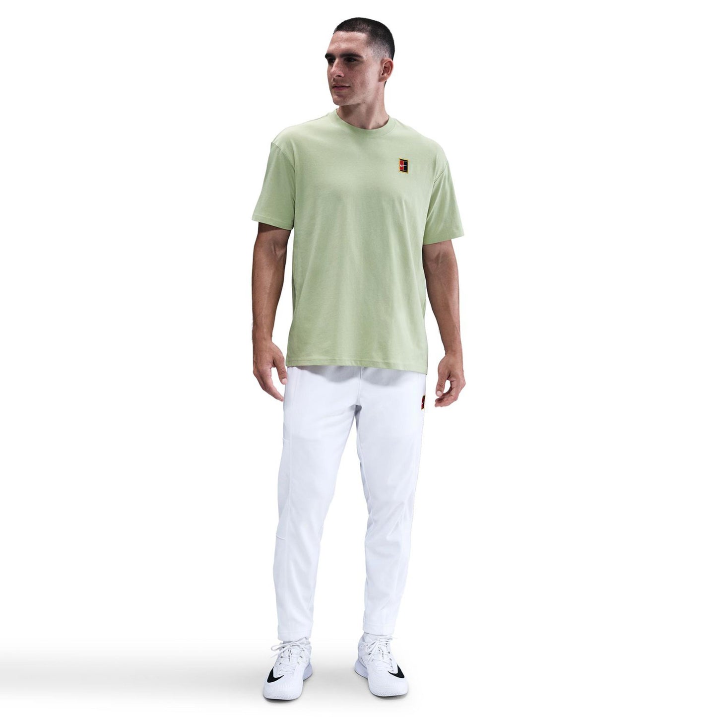 Nike Court M90 Oc Camiseta De Manga Corta Hombres-Salvia