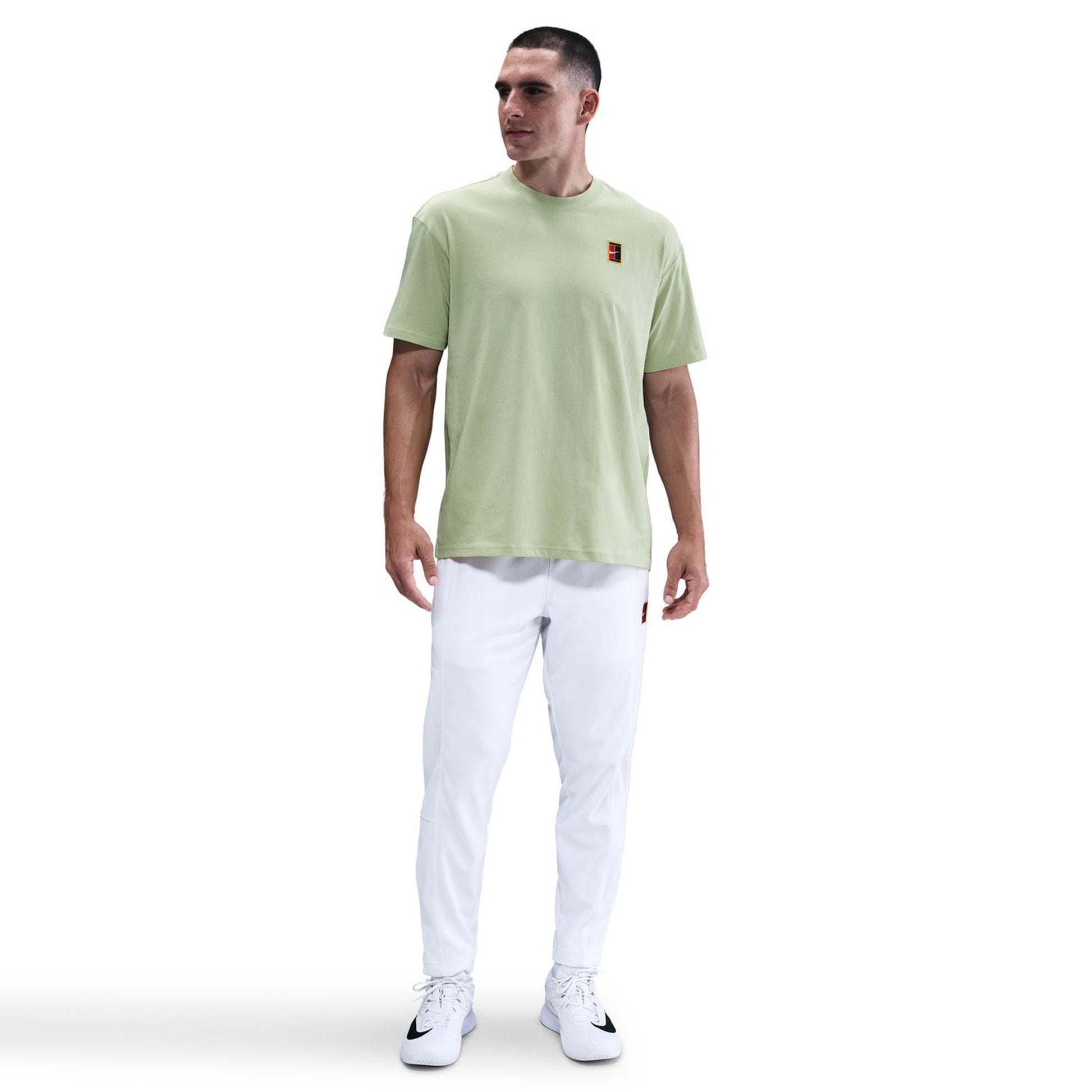Nike Court M90 Oc Camiseta De Manga Corta Hombres-Salvia