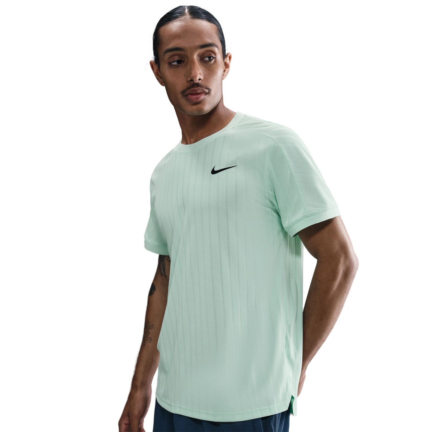 Nike Court Dri-Fit Slam Camiseta De Manga Corta Hombres-Mint