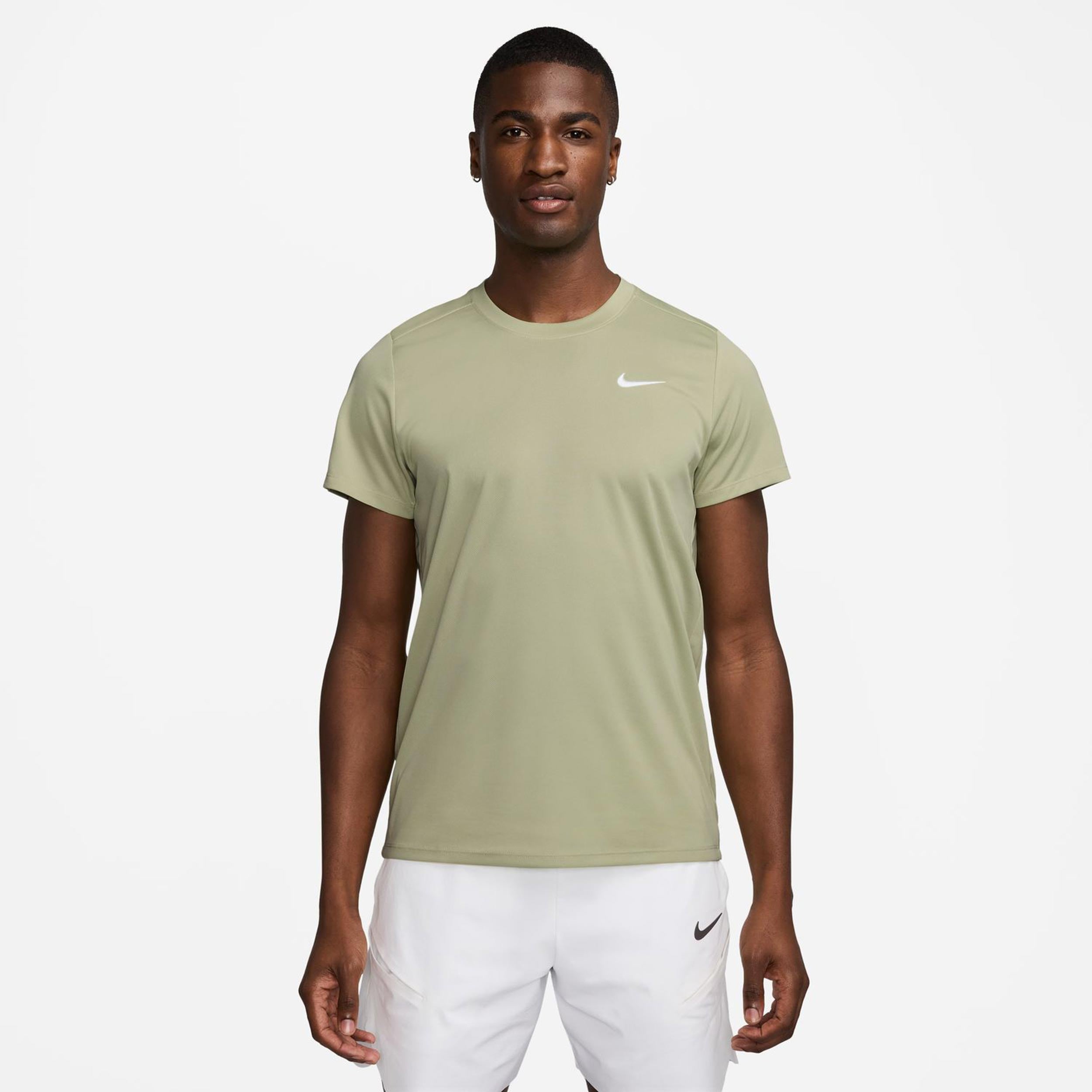 Nike Court Dry Victory Camiseta De Manga Corta Hombres-Salvia