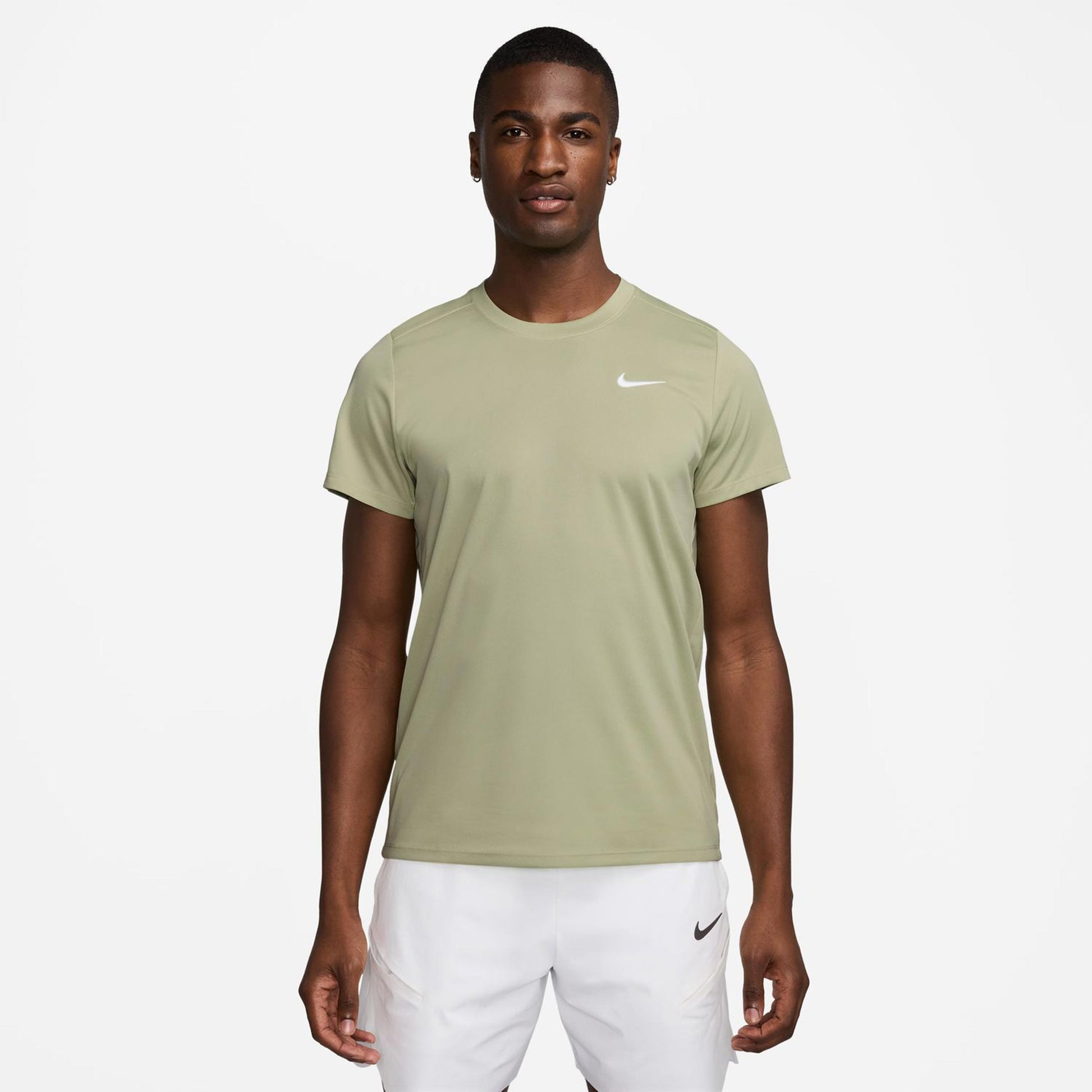Nike Court Dry Victory Camiseta De Manga Corta Hombres-Salvia