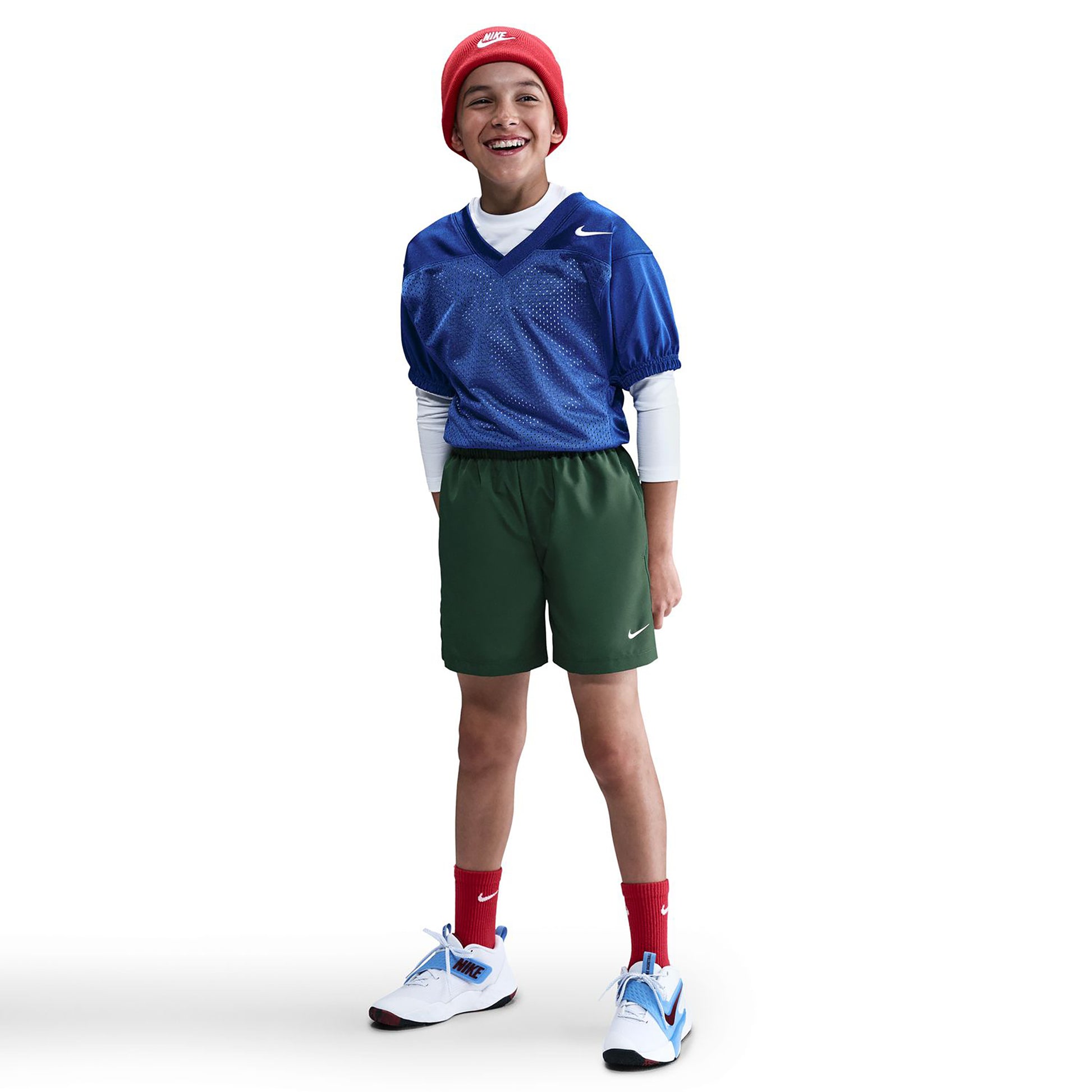 Nike Big Shorts Chicos-verde