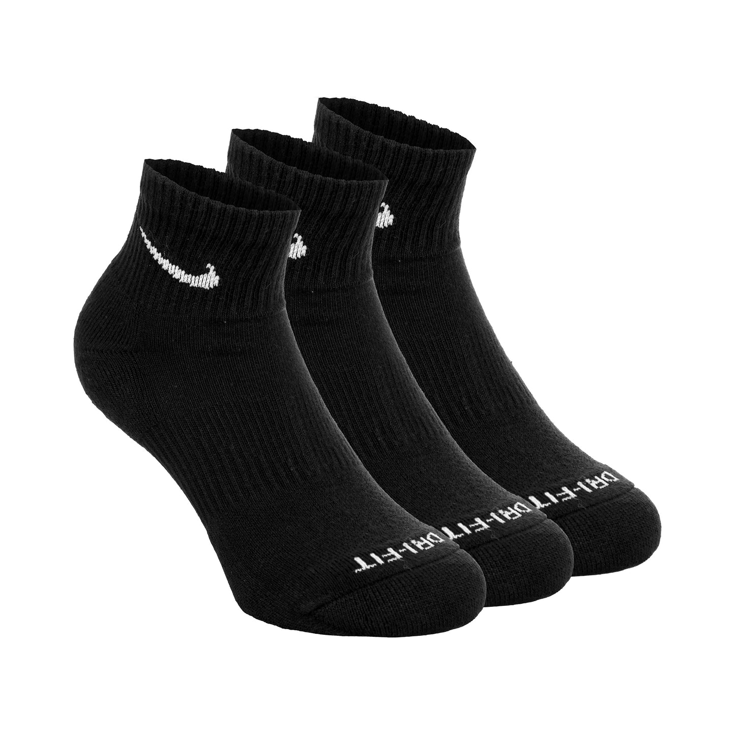 Nike Everyday Plus Cushioned Calcetines De Tenis-Negro