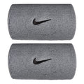 Swoosh Classic Doublewide Cinta para sudor largo - gris, negro
