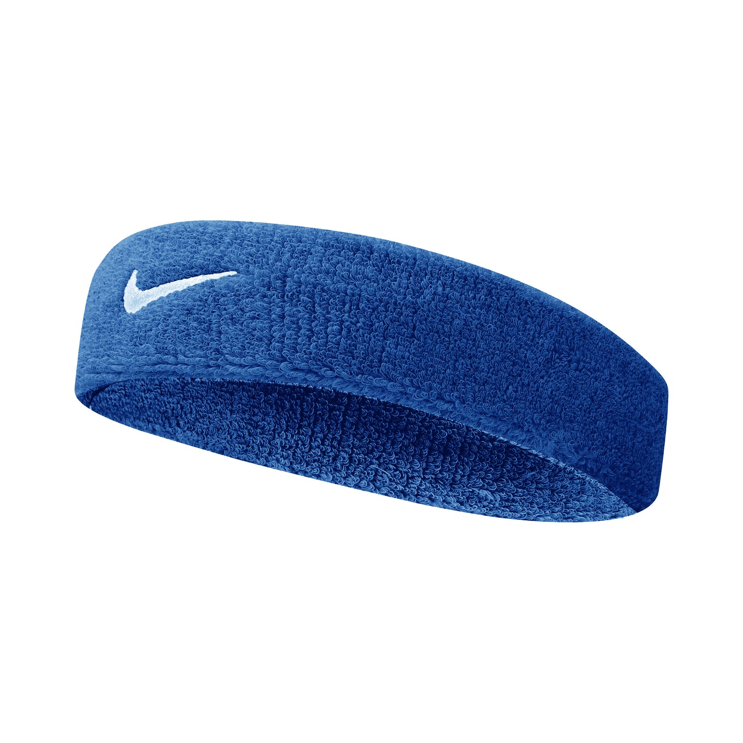 Nike Swoosh Classic Cinta para la cabeza Unisex - azul, blanco