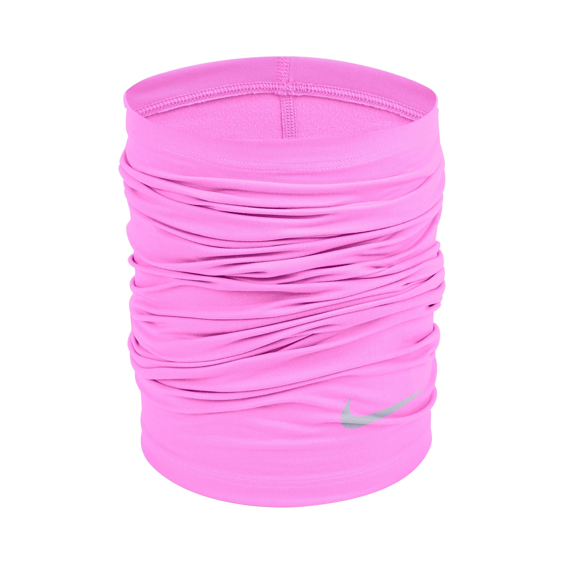 Nike Dri-Fit Wrap 2.0 Calentador de cuello Unisex - rosa, plateado