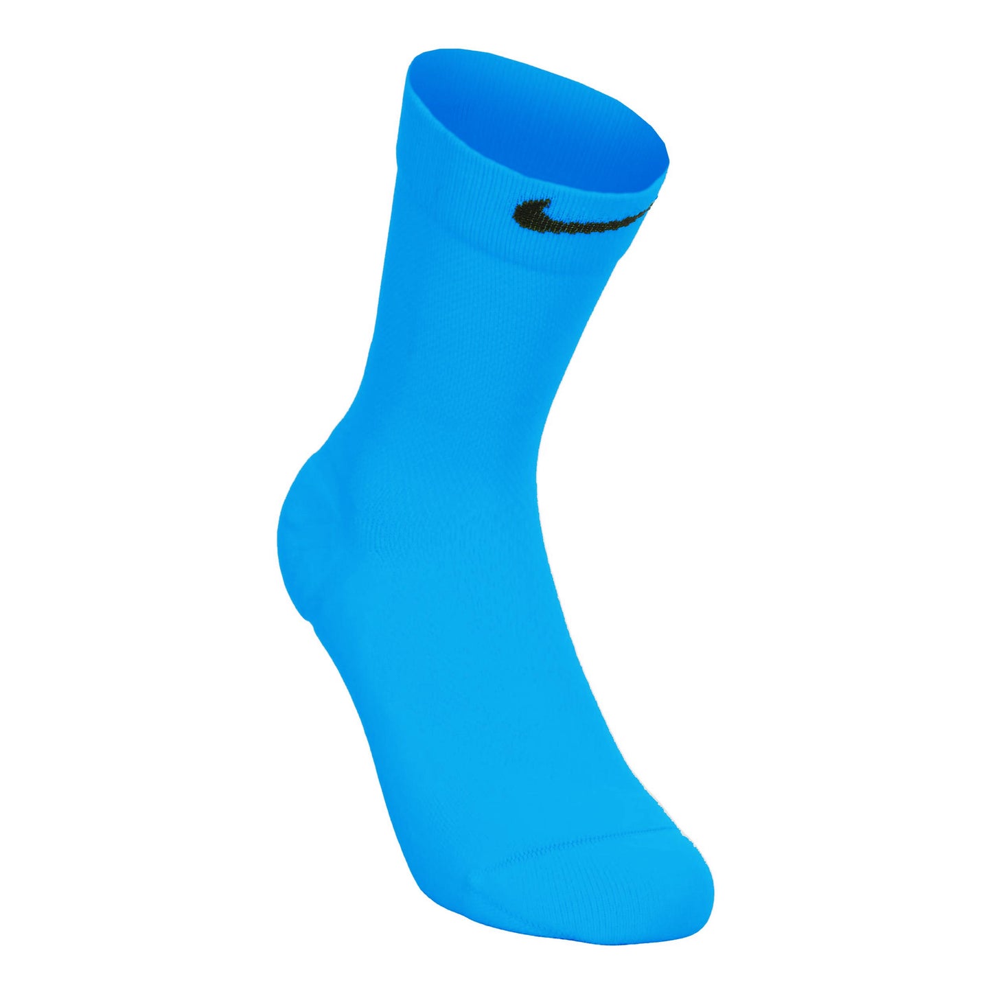 Nike Fast Midweight Crew Calcetines para correr Unisex - azul, negro