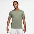 Court Dri-FIT Advantage Camiseta de manga corta Hombres-oliva