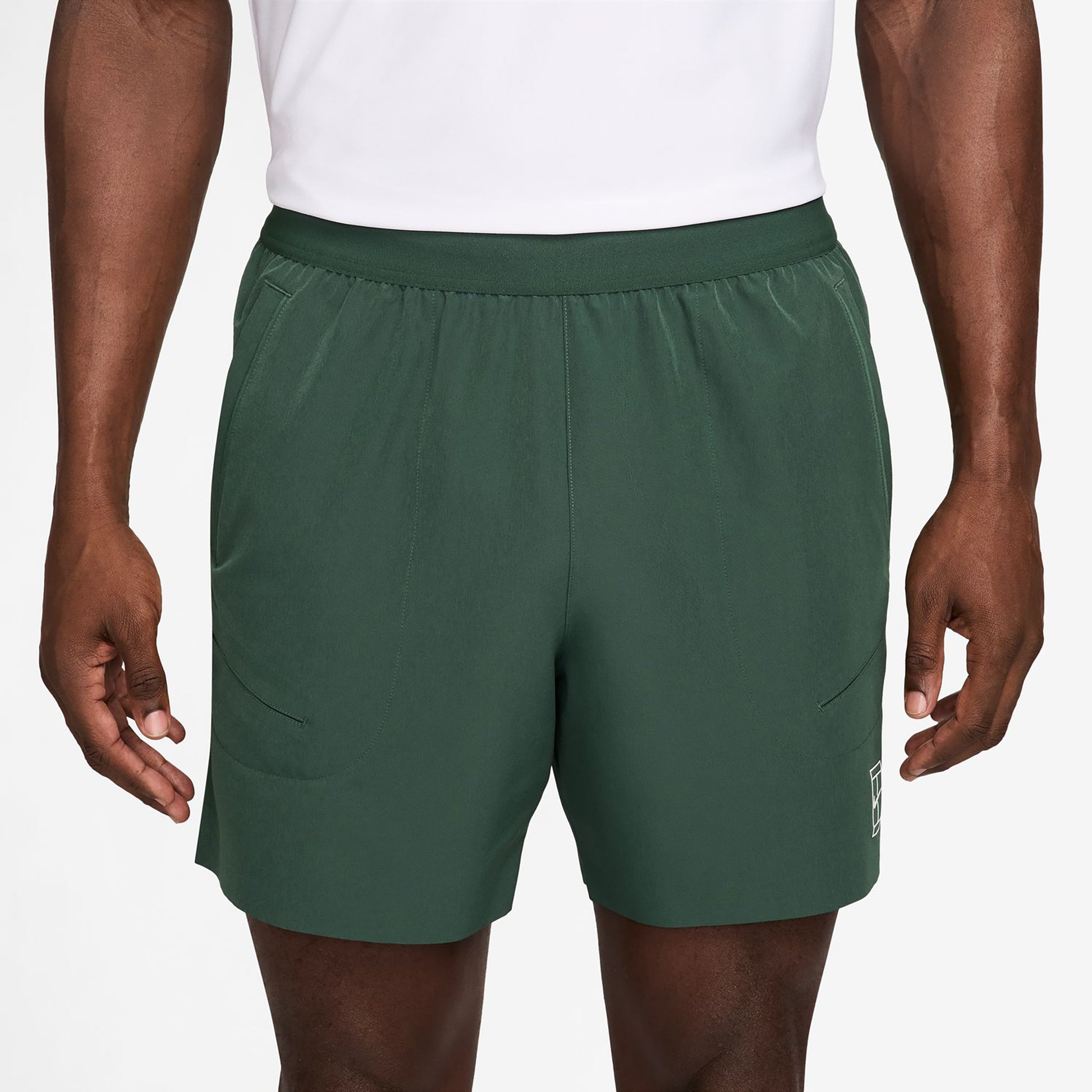 Nike Alcaraz Court Dri-FIT Advantage 6in Shorts Hombres-verde oscuro