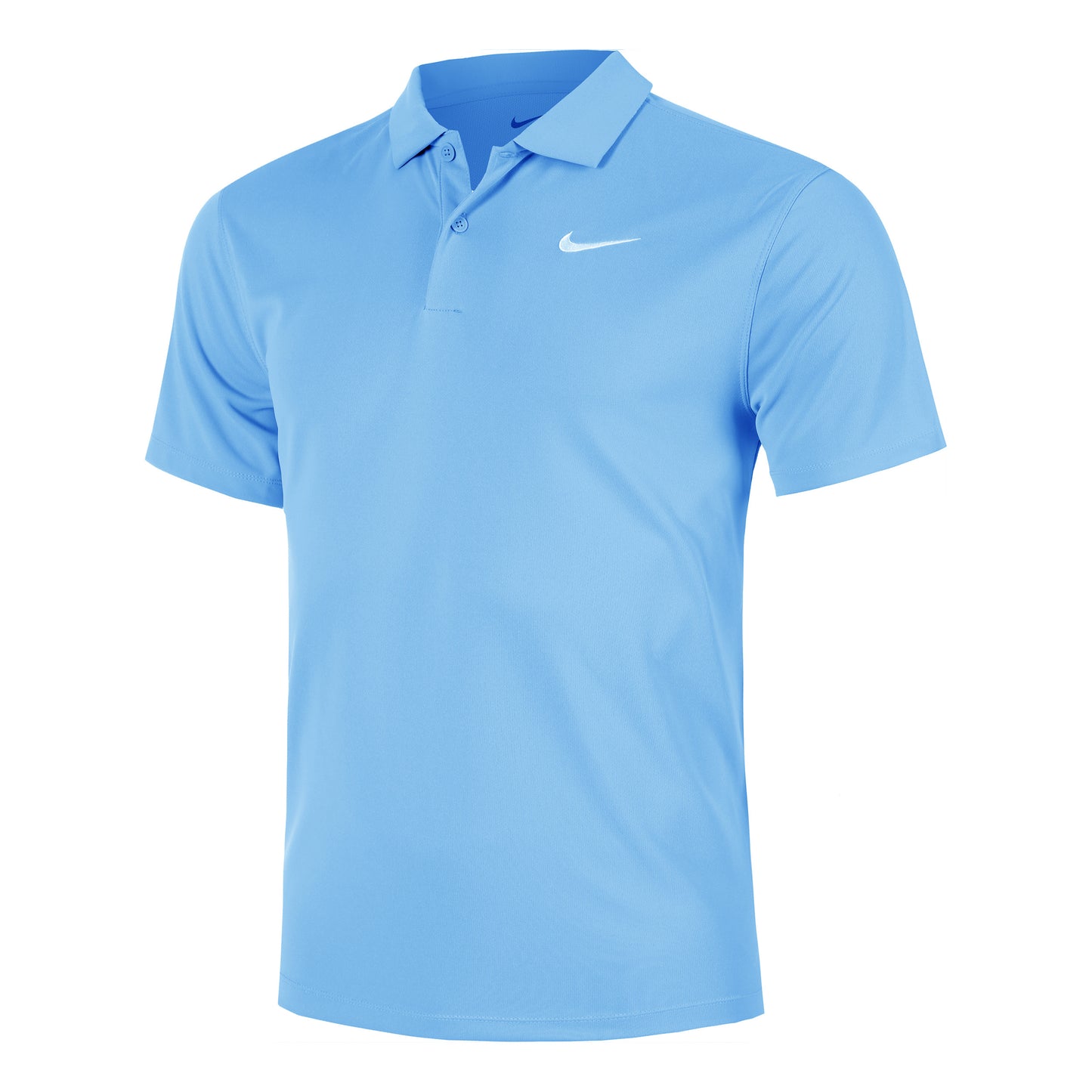 Nike Dri-Fit Victory Court Solid Polo Hombres - azul