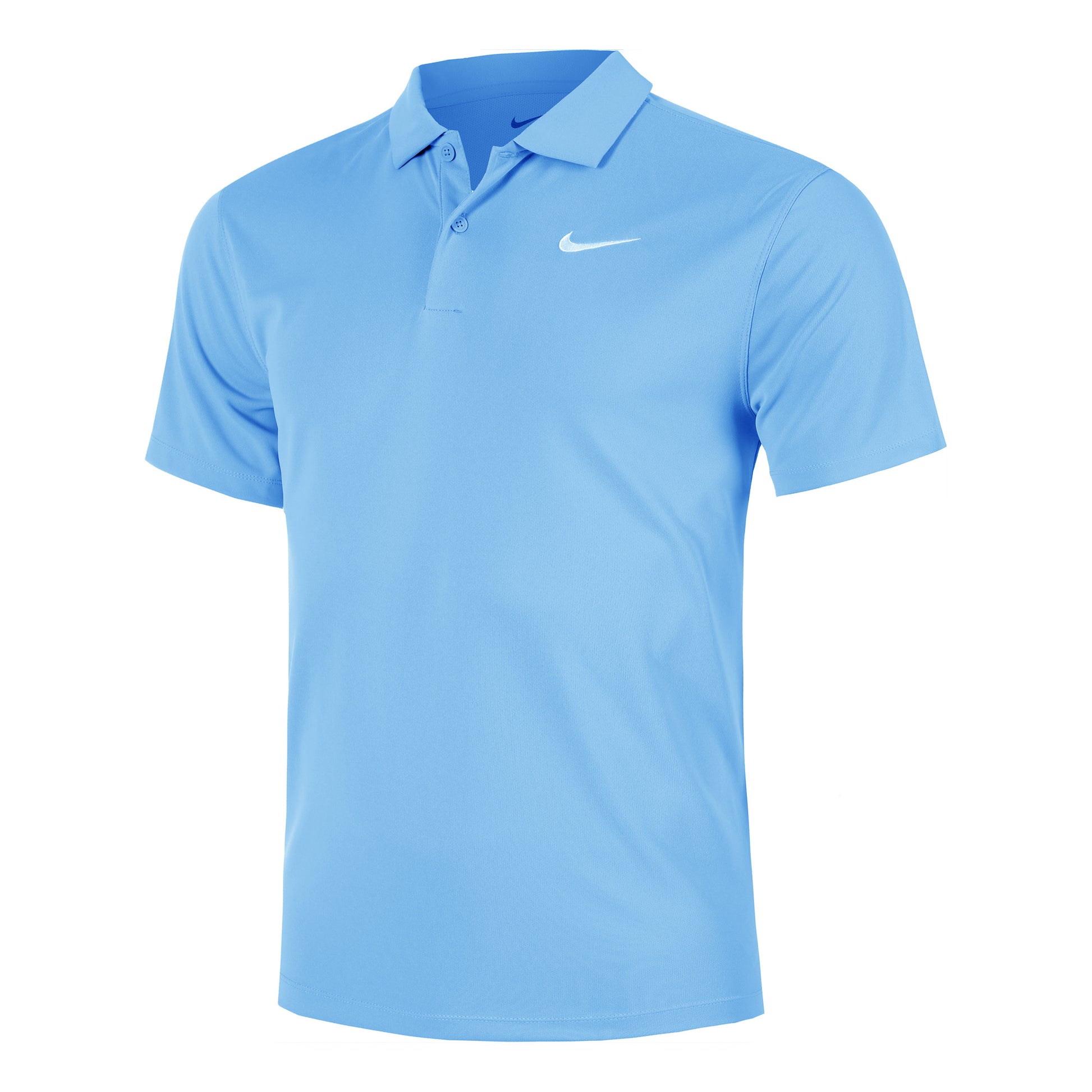 Nike Dri-Fit Victory Court Solid Polo Hombres - azul