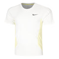 Court Dri-Fit Advantage Slam Camiseta De Manga Corta Hombres-Blanco,Lima