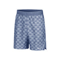 Court Victory Dri-Fit High Rise 9in All Over Print Shorts Hombres - gris, blanco