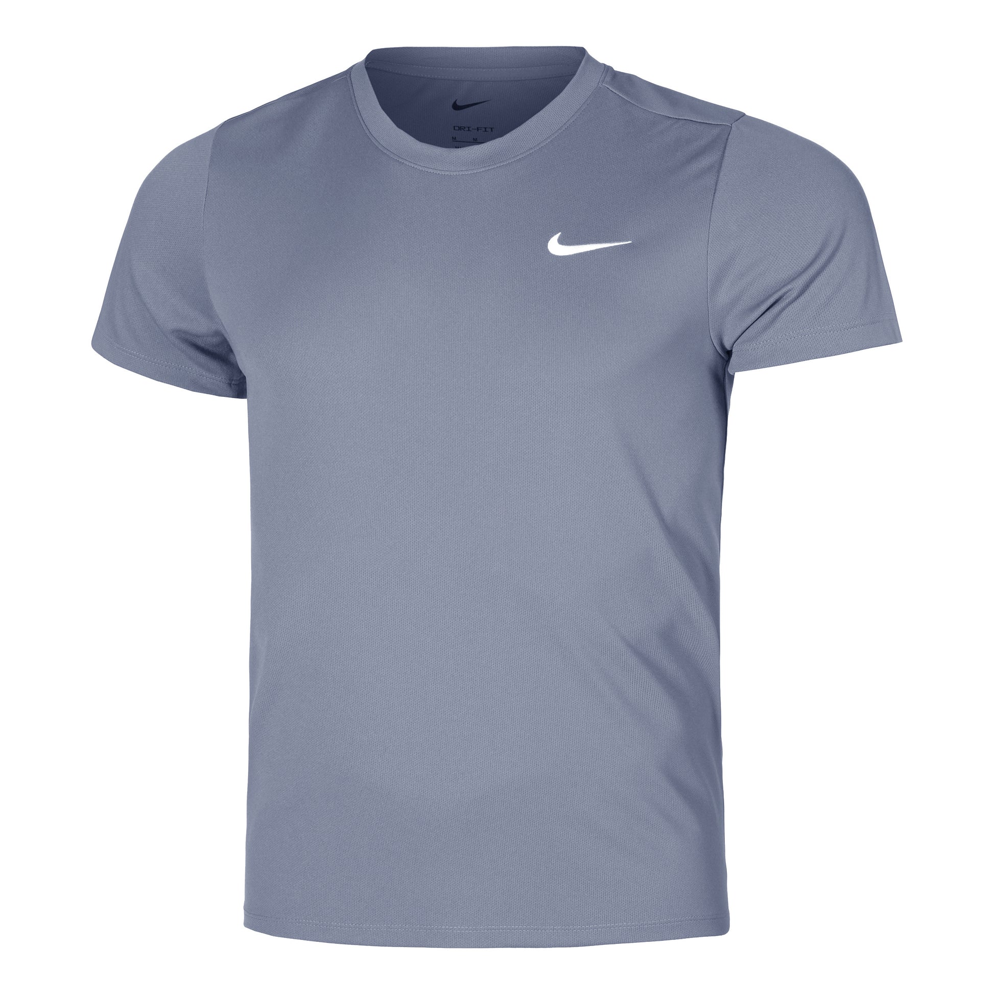 Nike Court Victory Dry Camiseta de manga corta Hombres - gris, blanco