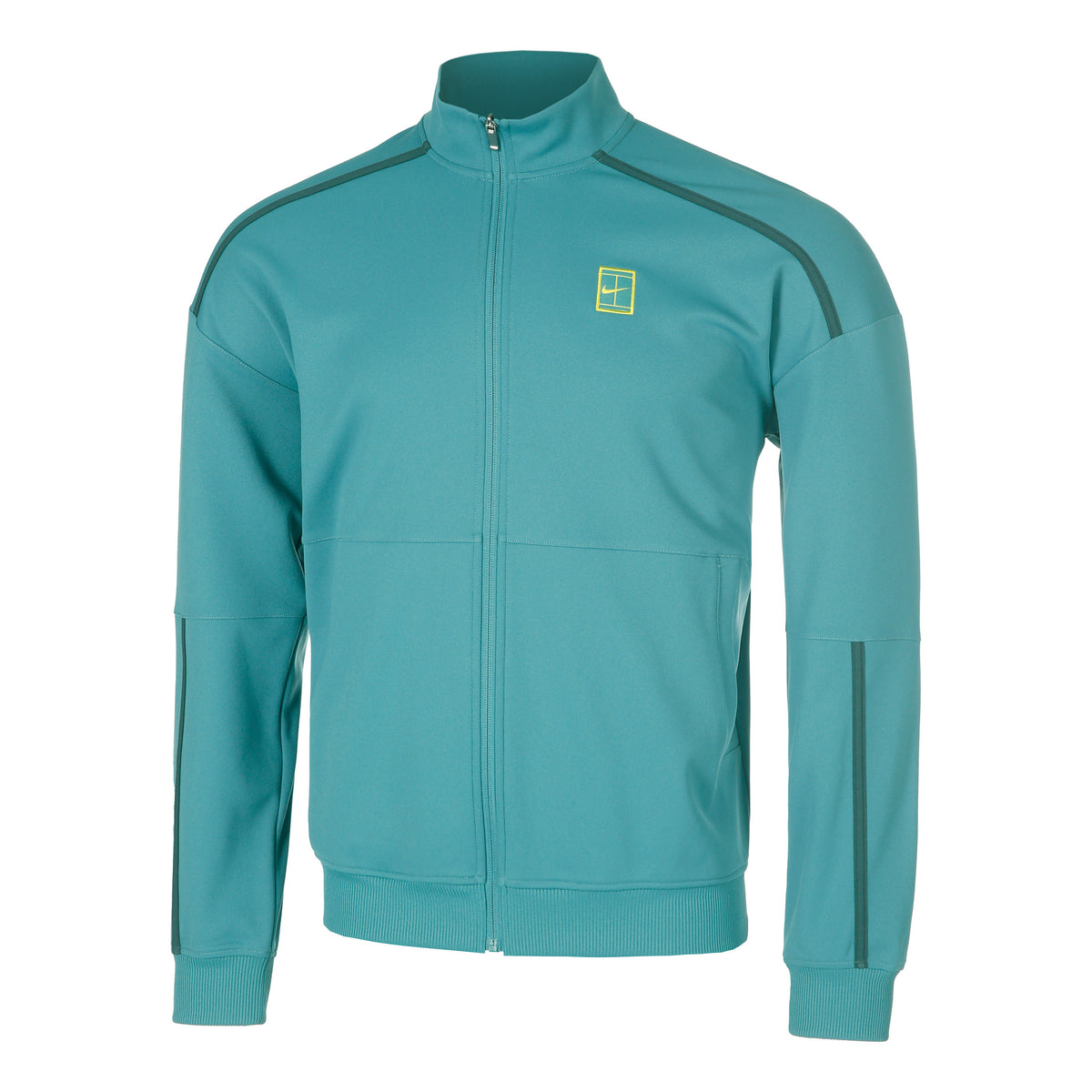 Nike Court Heritage Chaqueta de entrenamiento Hombres - color petróleo