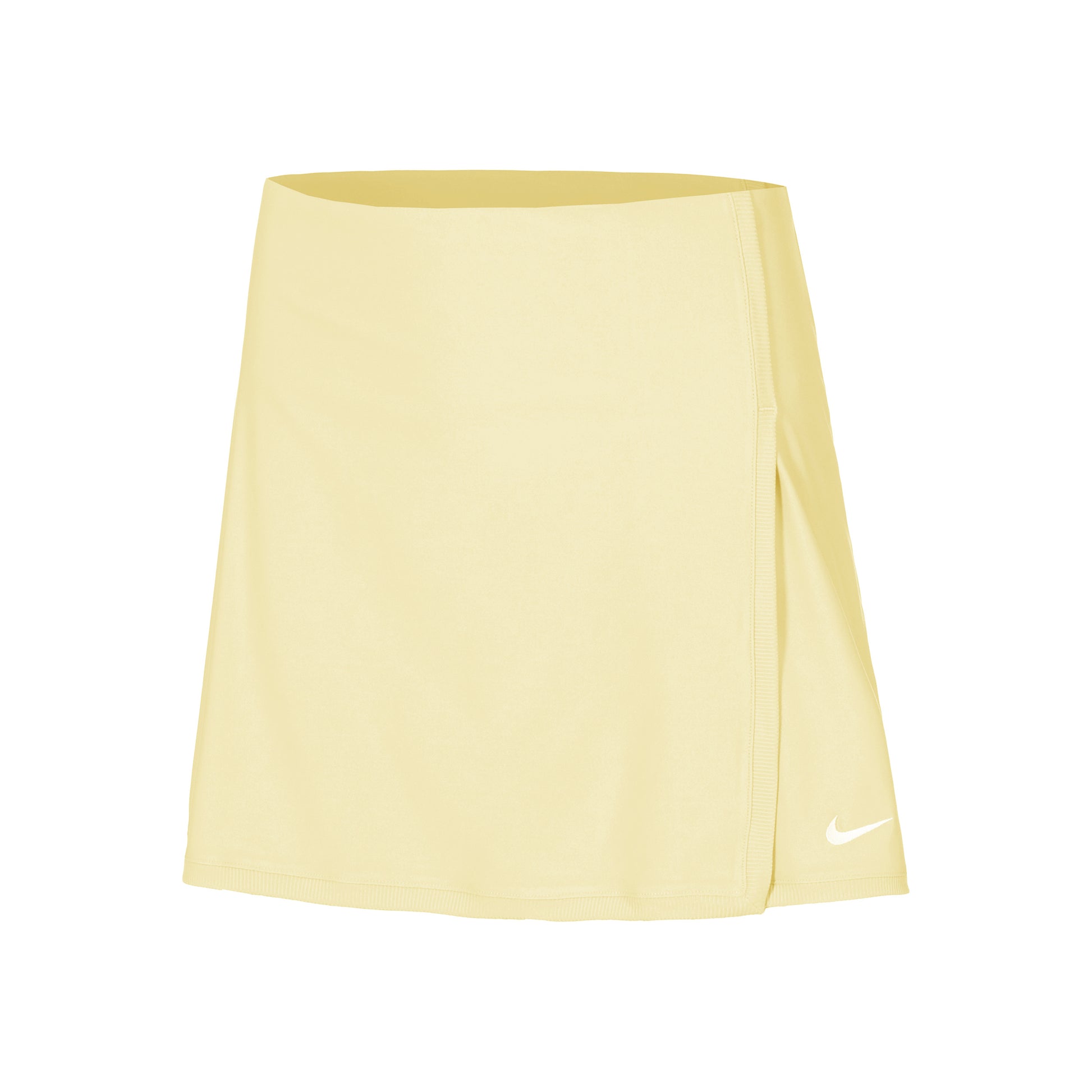 Nike Dri-FIT Victory Straight Falda Mujeres - amarillo, blanco