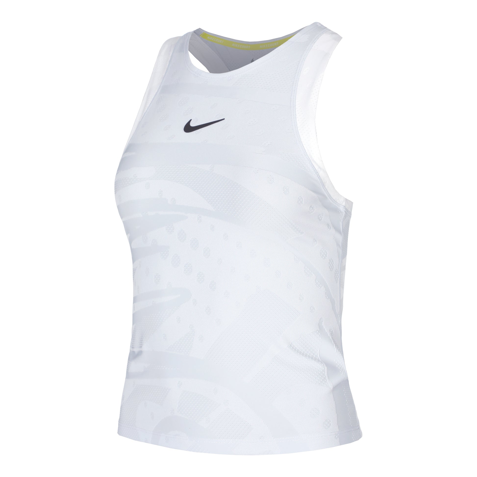 Nike Court Dri-Fit Slam Camiseta De Tirantes Mujeres-Gris Claro,Blanco