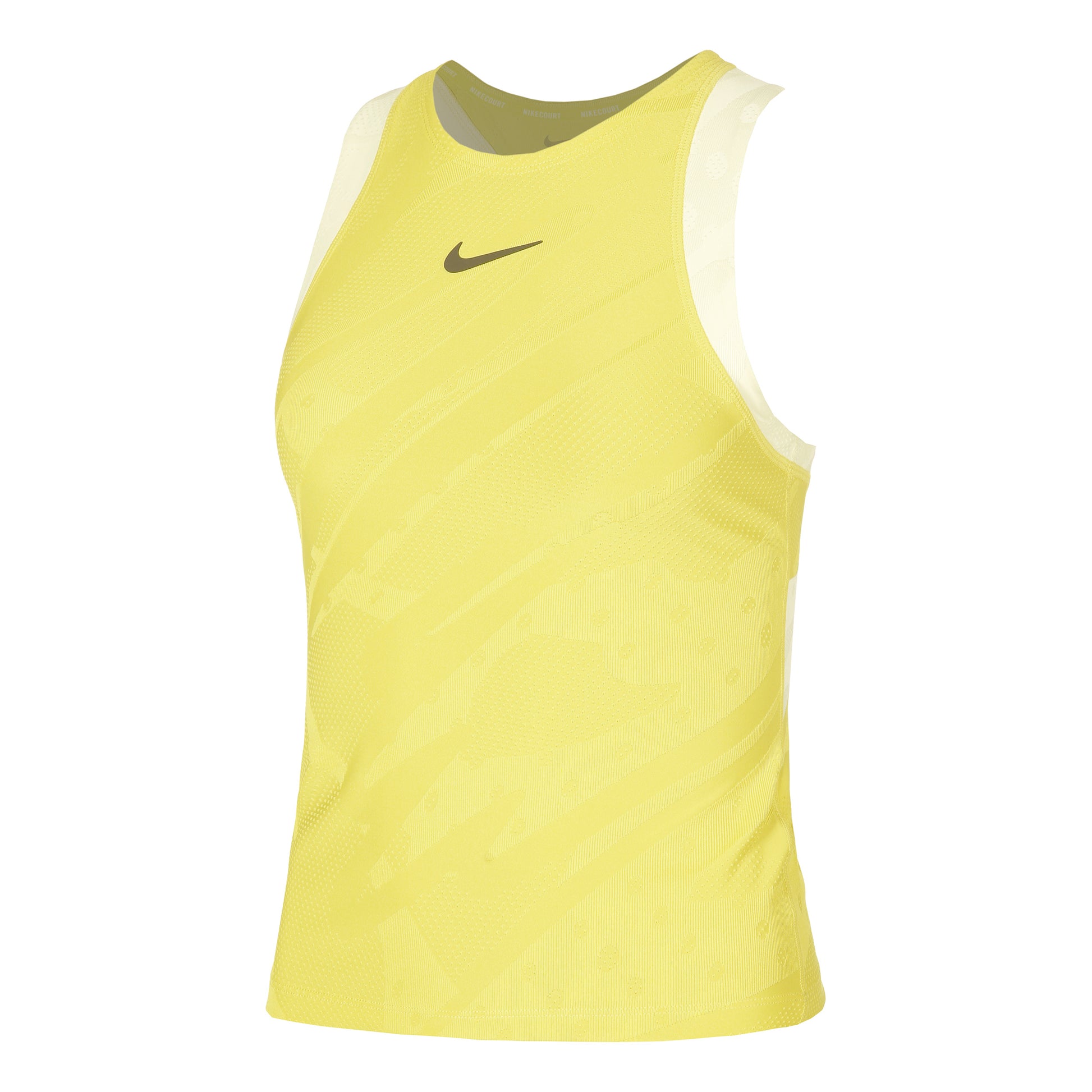 Nike Court Dri-Fit Slam Camiseta De Tirantes Mujeres-Amarillo,Lima