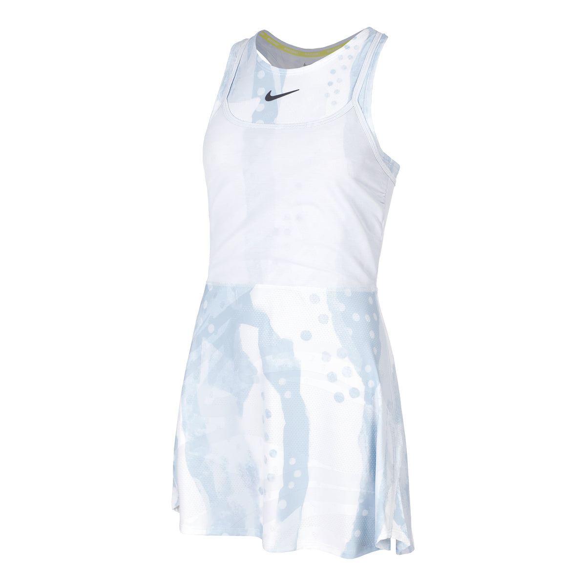 Nike Court Dri-Fit Slam Vestido Mujeres-Blanco,Gris Claro