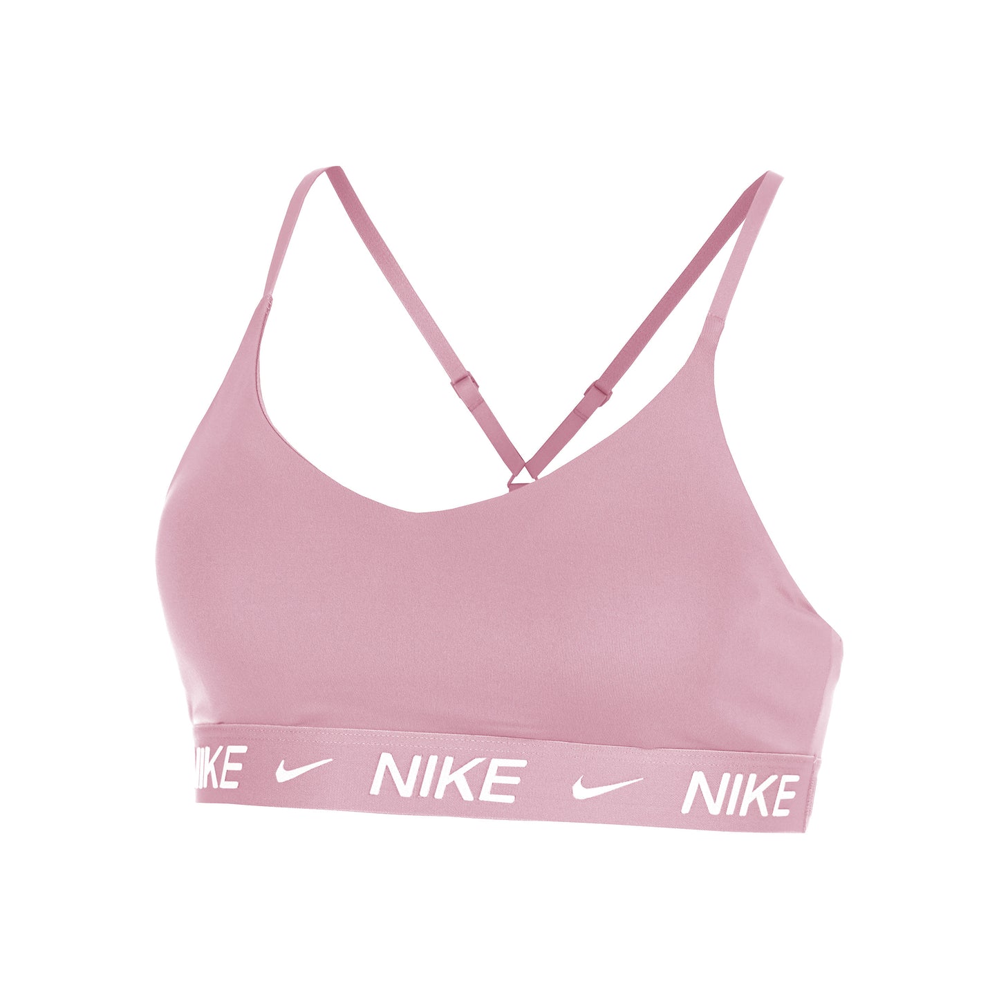 Nike Dri-Fit INDY LGT Support Sujetador deportivo Mujeres-rosa viejo