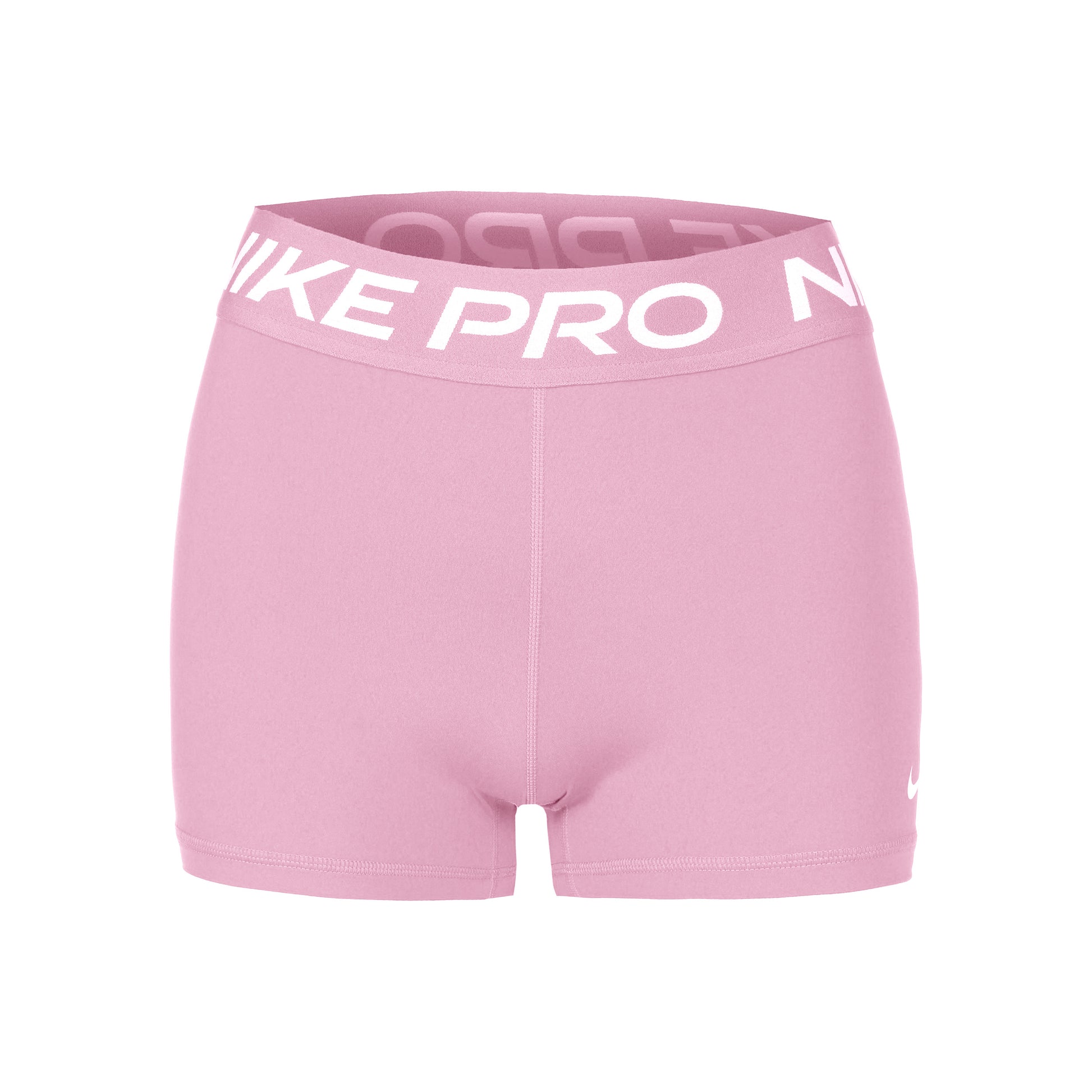 Nike Performance Pro 365 3in Shorts con bolsillo para pelota Mujeres - rosa, blanco
