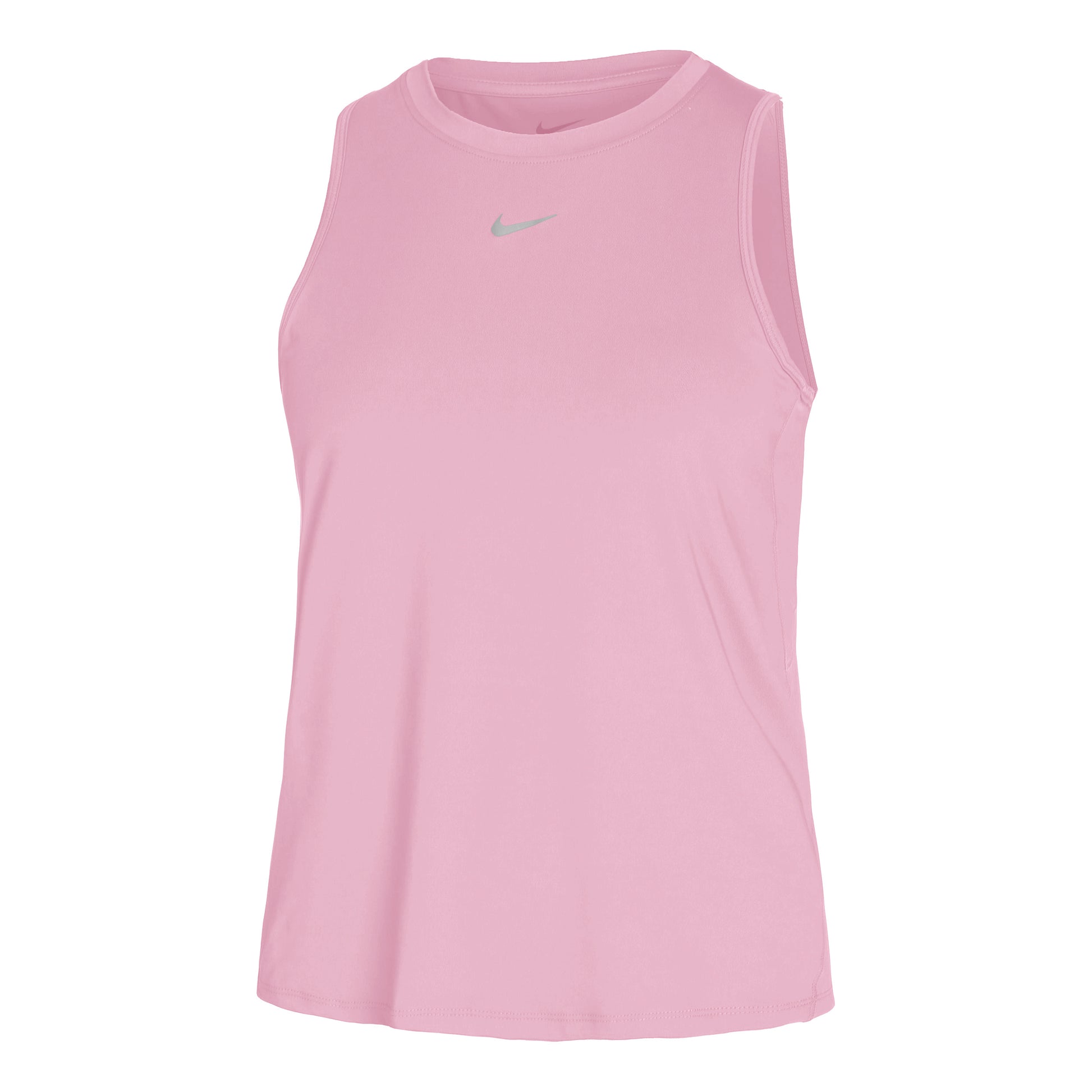 Nike One Dri-Fit Camiseta de tirantes Mujeres - rosa, plateado