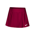 Court Dri-Fit Victory Flouncy Falda Chicas-Rojo,Blanco