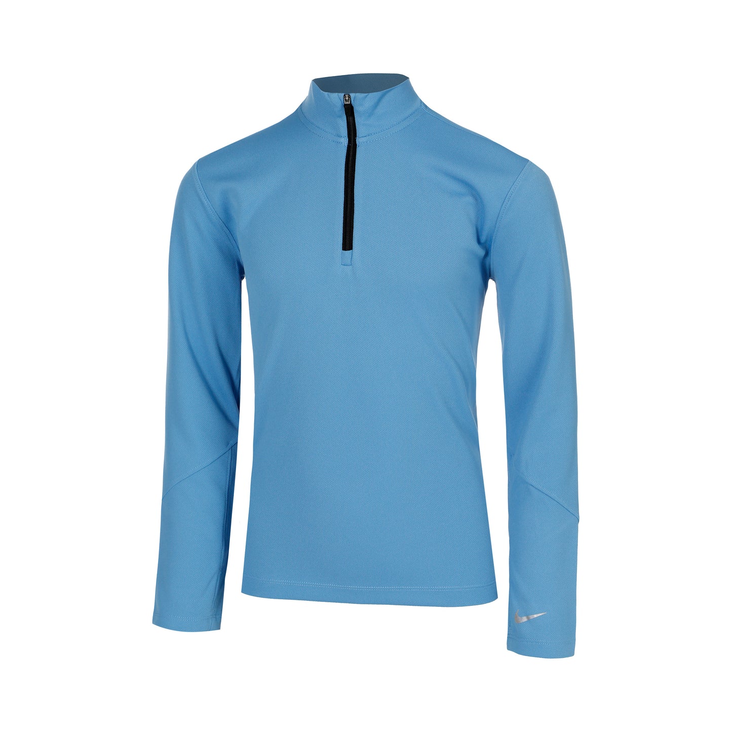 Nike Dri-Fit Camiseta de manga larga Chicos - azul, plateado
