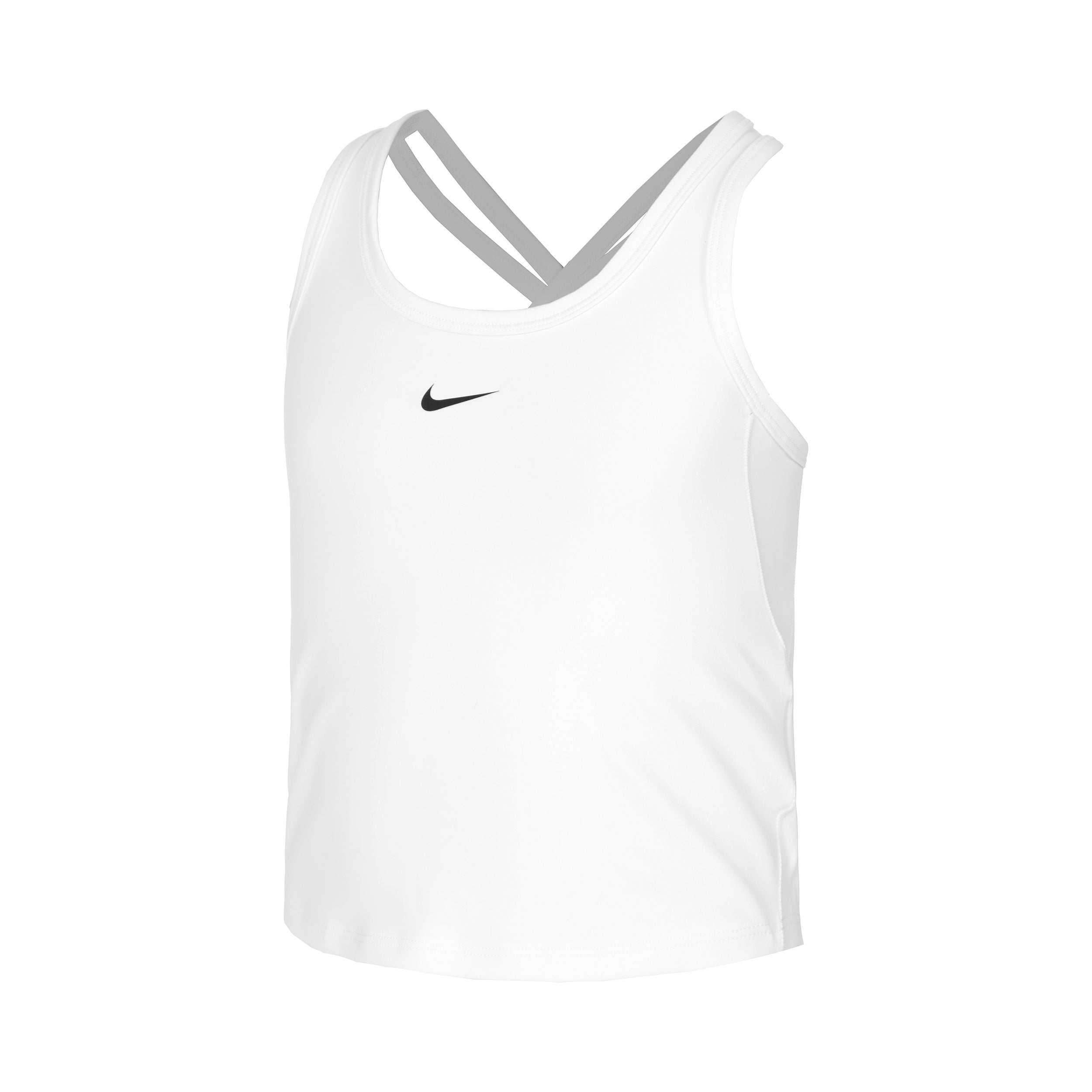 Nike Dri-FIT One Camiseta de tirantes Chicas - blanco, negro
